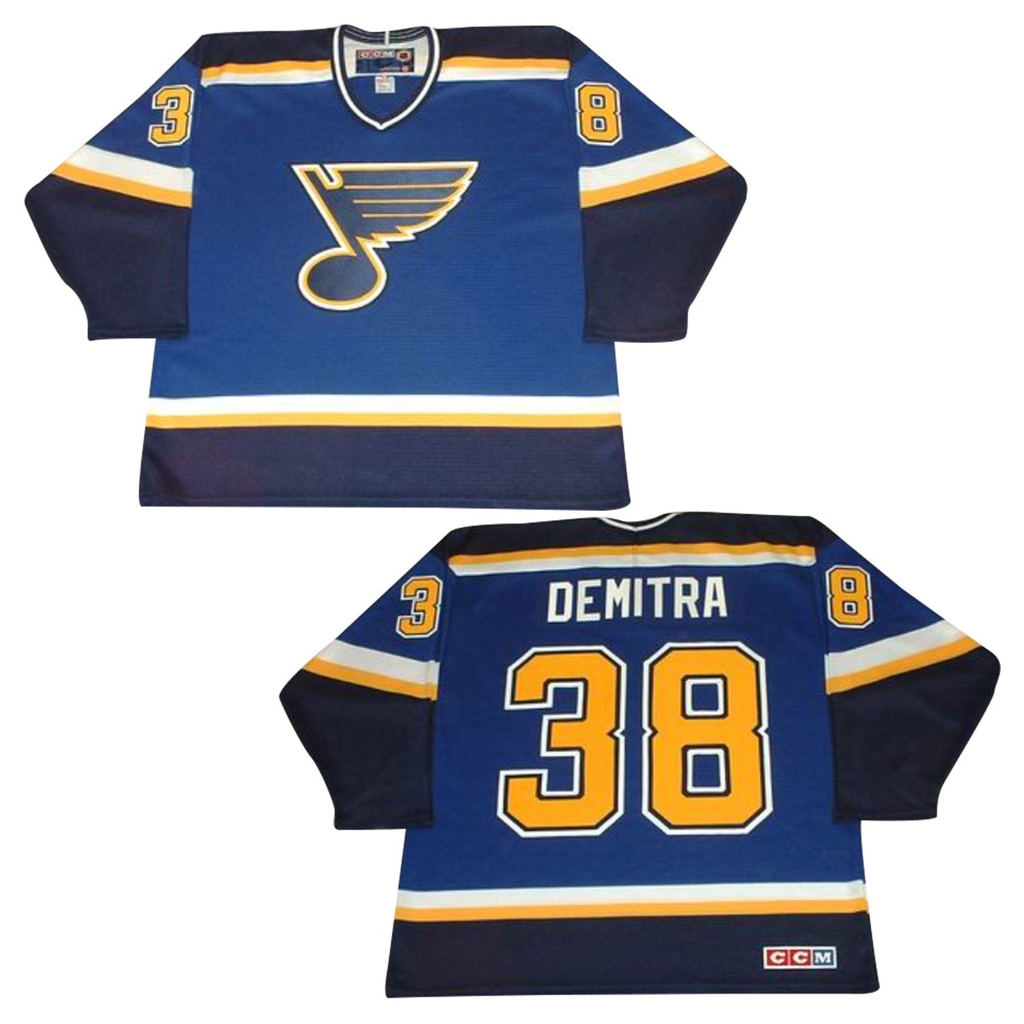 NHL Pavol Demitra St Louis Blues 38 Jersey