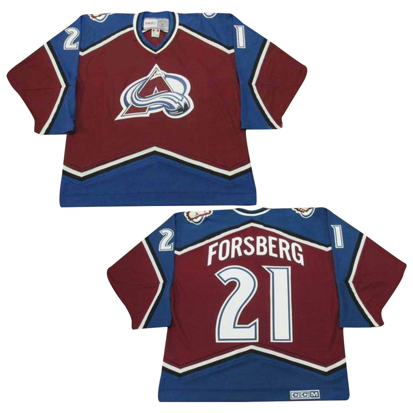 NHL Peter Forsberg Colorado Avalanche 21 Jersey