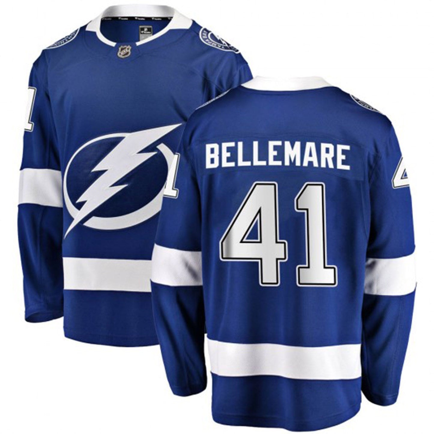 NHL Pierre Edouard Bellemare Tampa Bay Lightning 41 Jersey