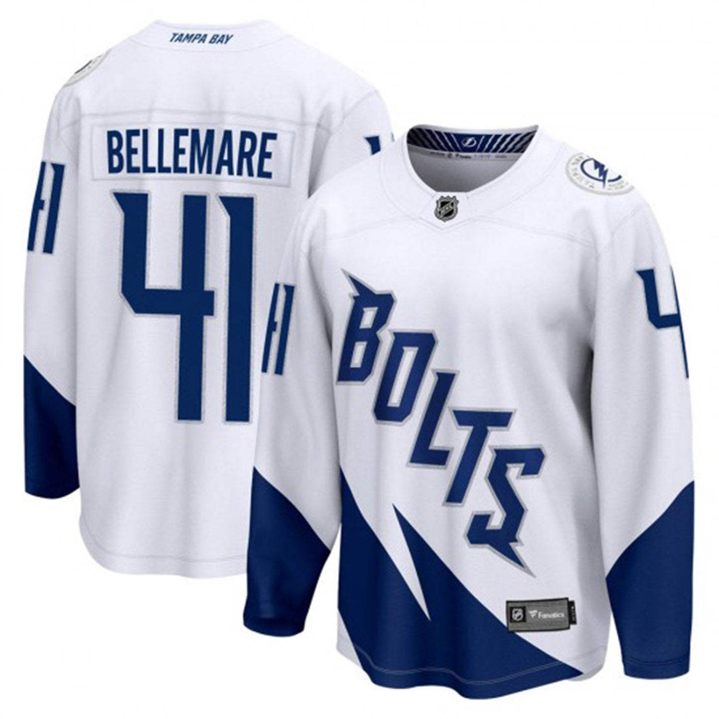 NHL Pierre Edouard Bellemare Tampa Bay Lightning 41 Jersey