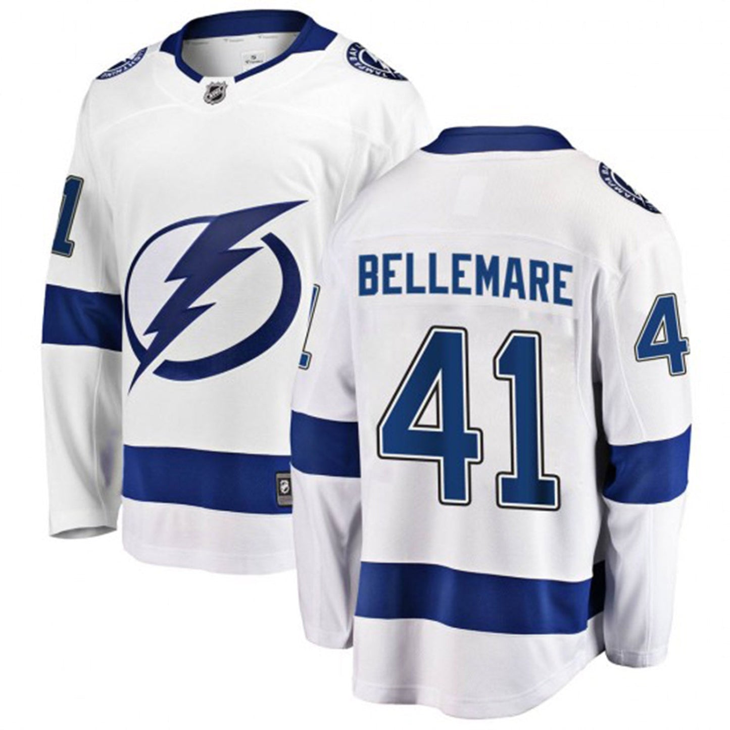 NHL Pierre Edouard Bellemare Tampa Bay Lightning 41 Jersey