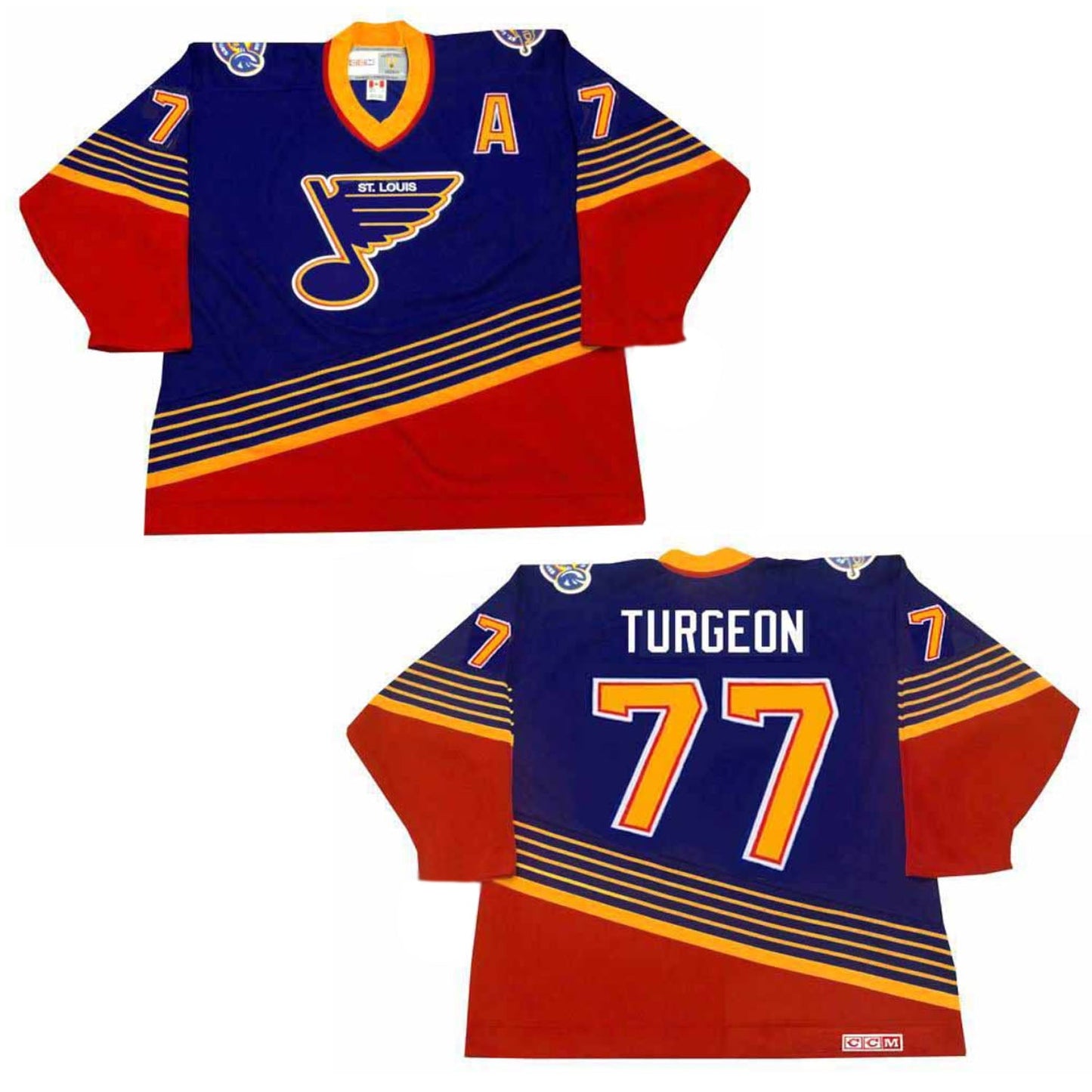 NHL Pierre Turgeon St. Louis Blues 77 Jersey