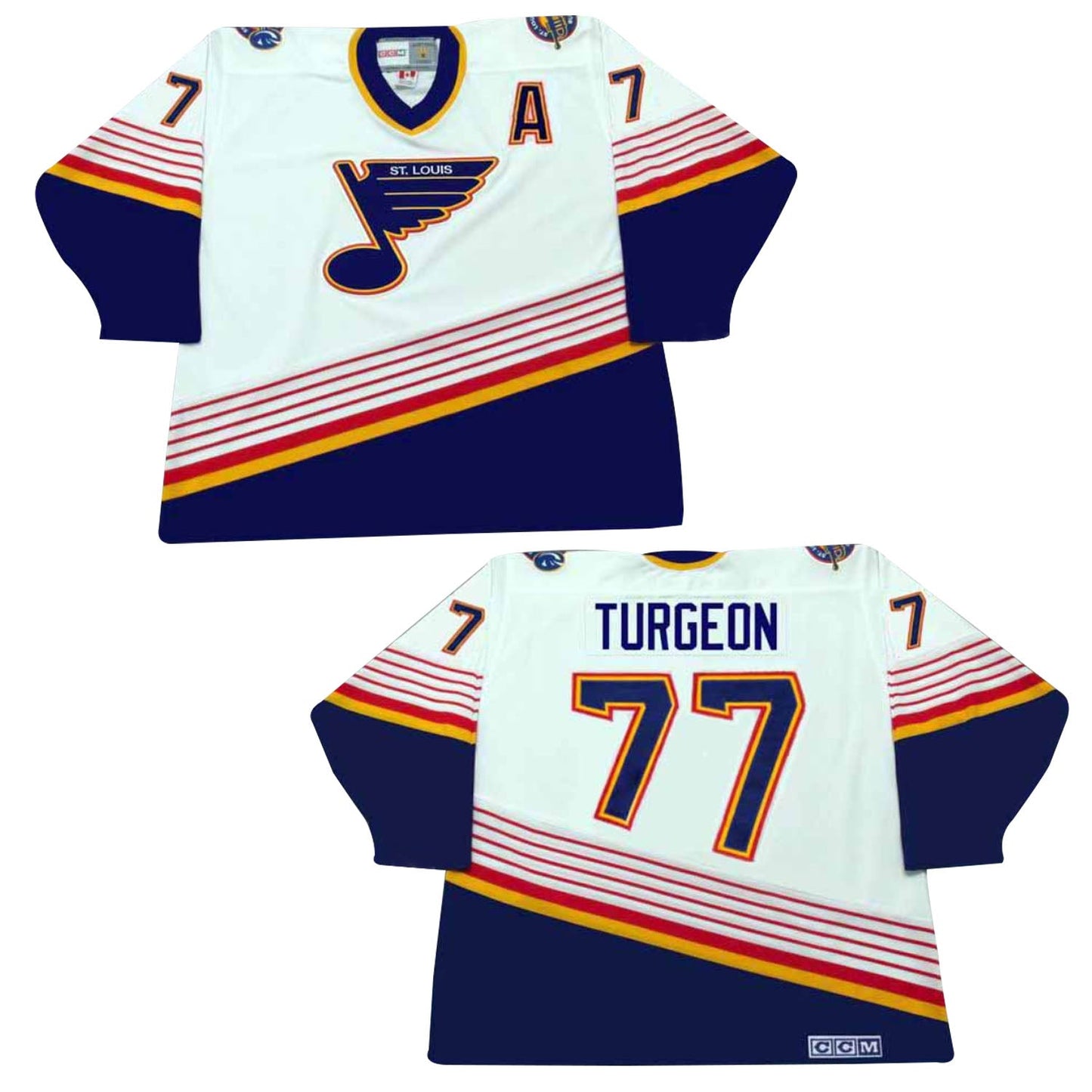 NHL Pierre Turgeon St. Louis Blues 77 Jersey