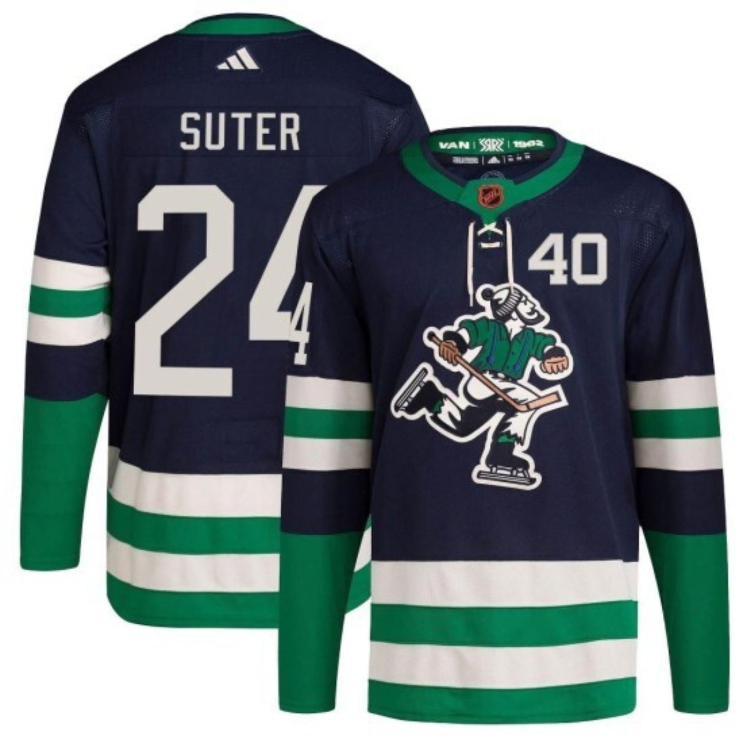 NHL Pius Suter Vancouver Canucks 24 Jersey