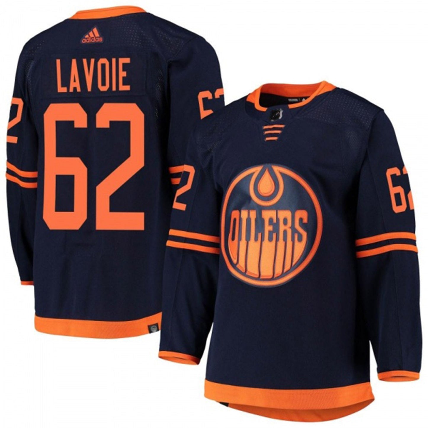 NHL Raphael Lavoie Edmonton Oilers 62 Jersey