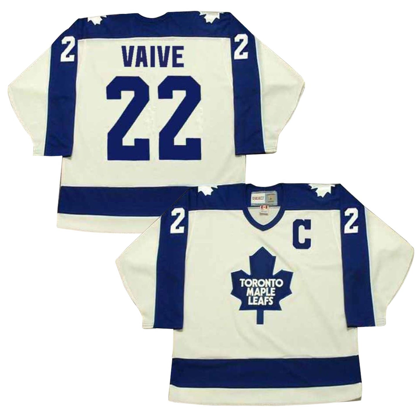 NHL Rick Vaive Toronto Maple Leafs 22 Jersey