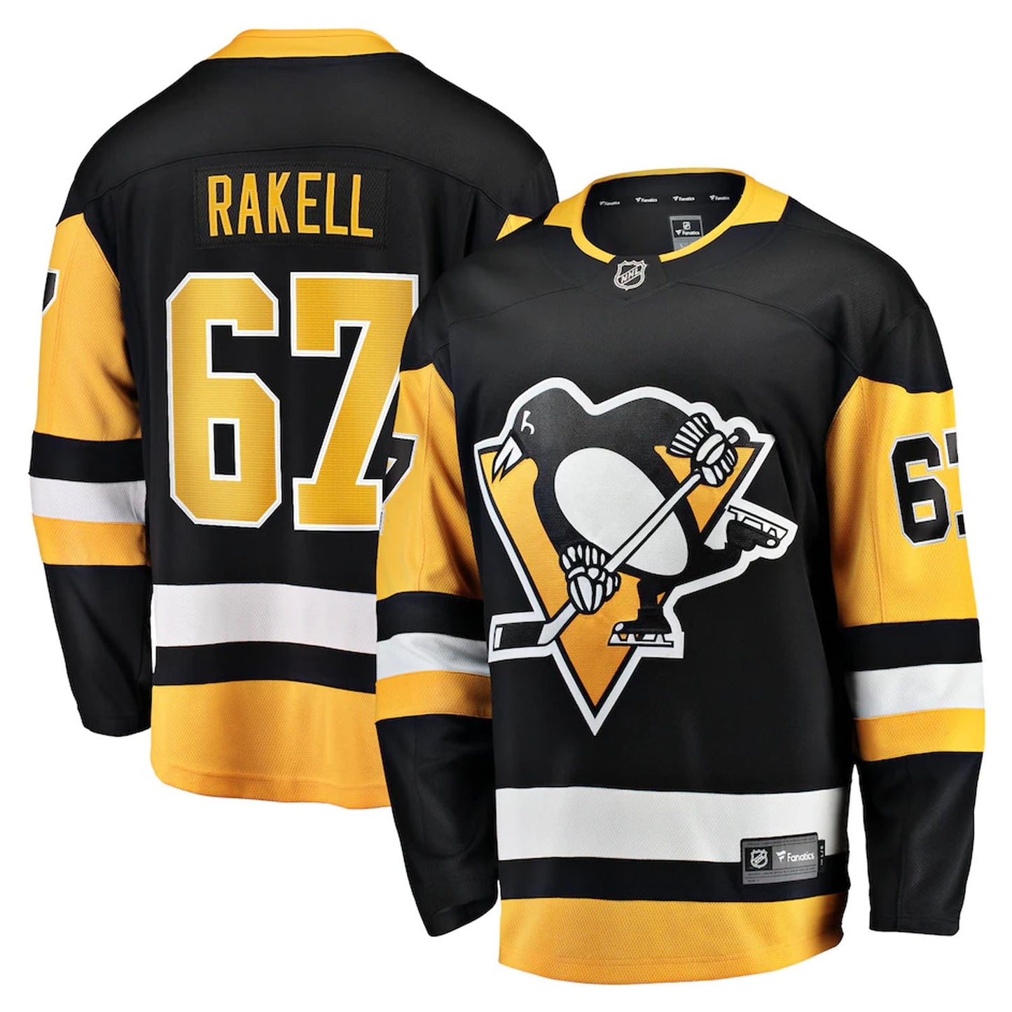 NHL Rickard Rakell Pittsburgh Penguins 67 Jersey