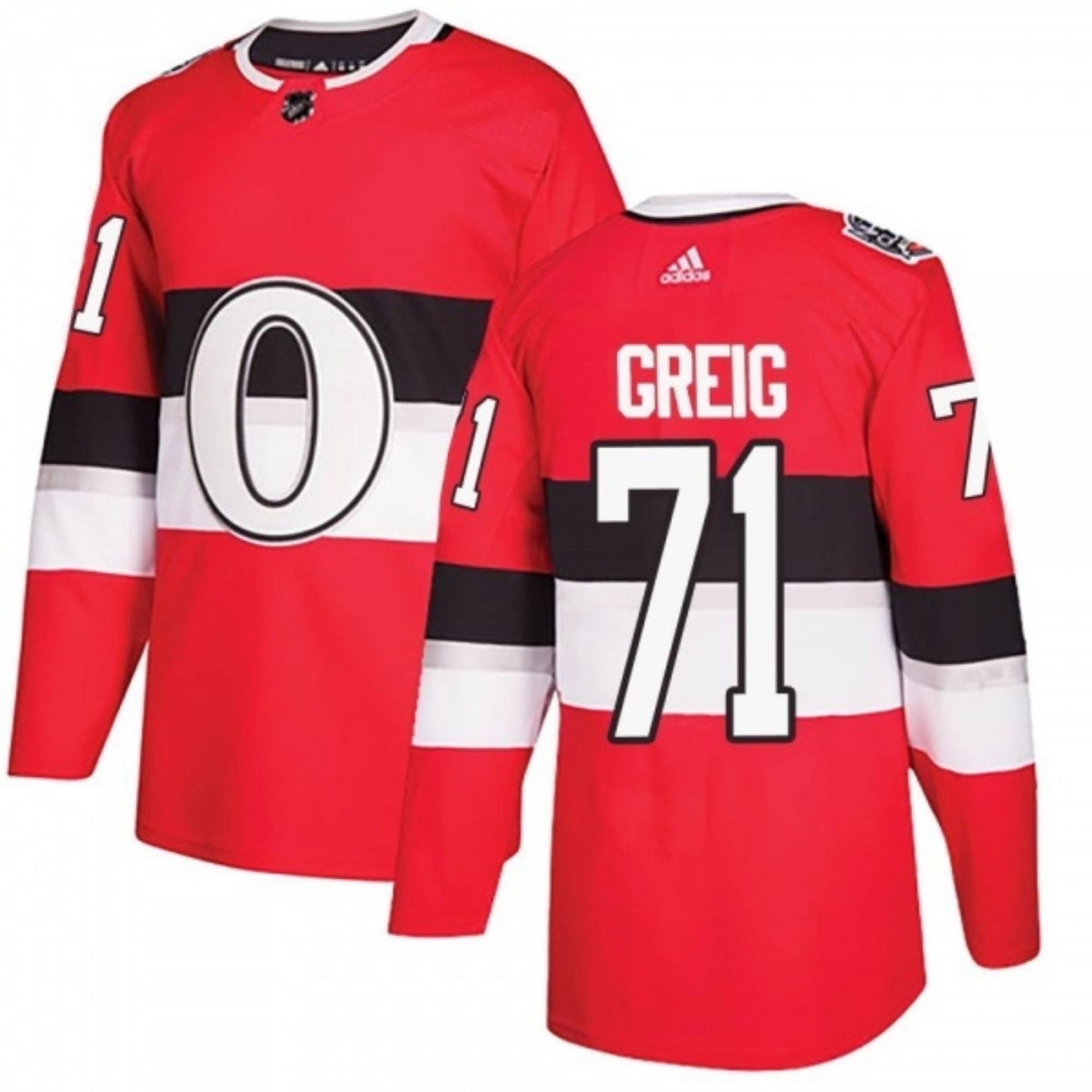 NHL Ridly Greig Ottawa Senators 71 Jersey