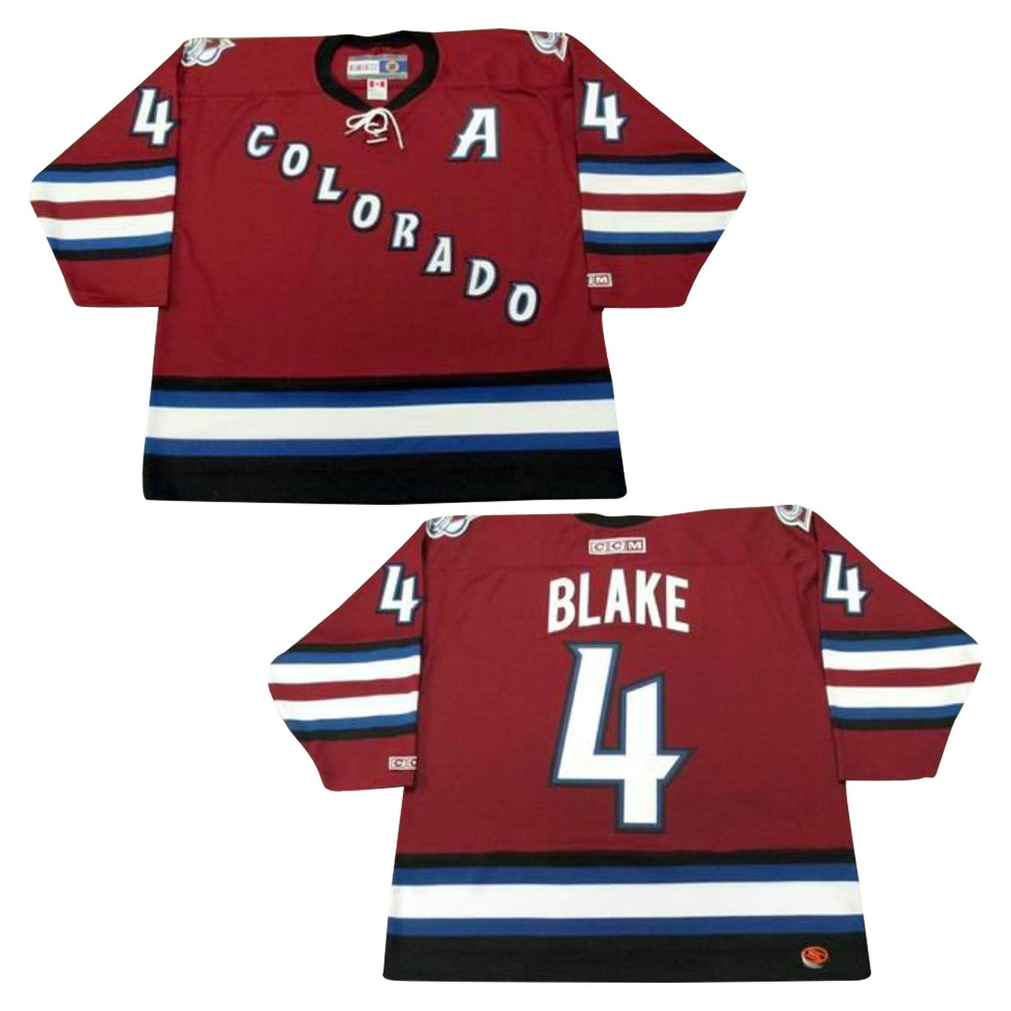 NHL Rob Blake Colorado Avalanche 4 Jersey