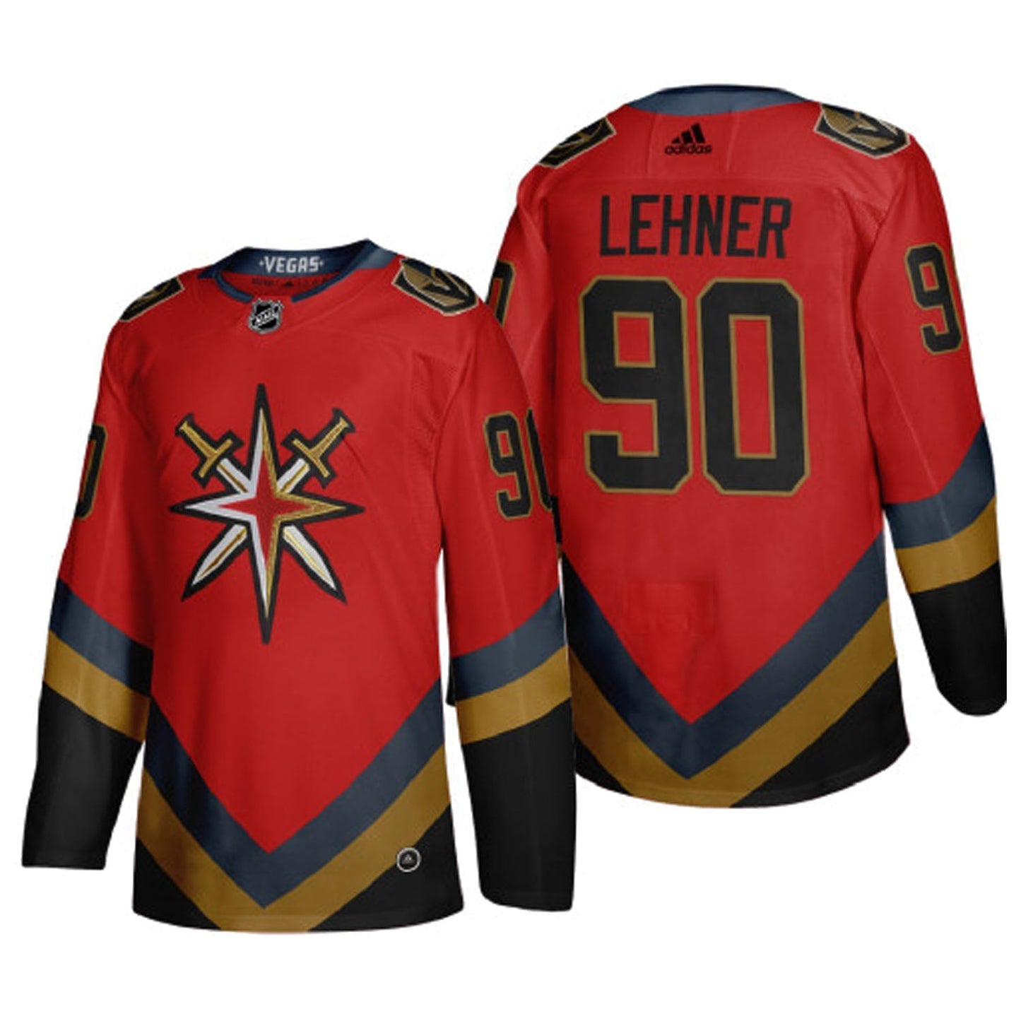 NHL Robin Lehner Vegas Golden Knights 90 Jersey