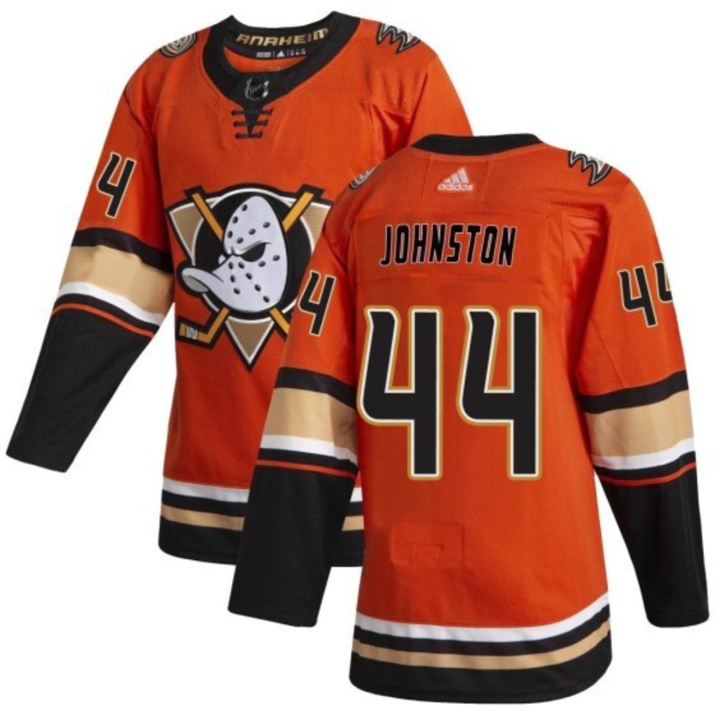 NHL Ross Johnston Anaheim Ducks 44 Jersey