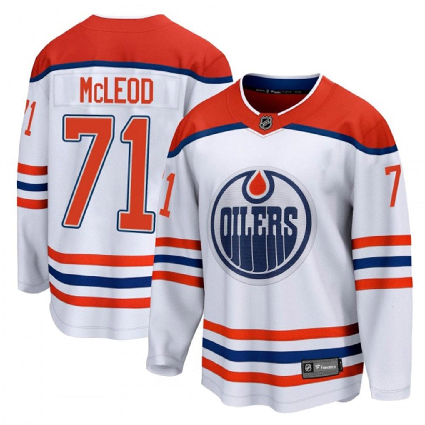 NHL Ryan McLeod Edmonton Oilers 71 Jersey