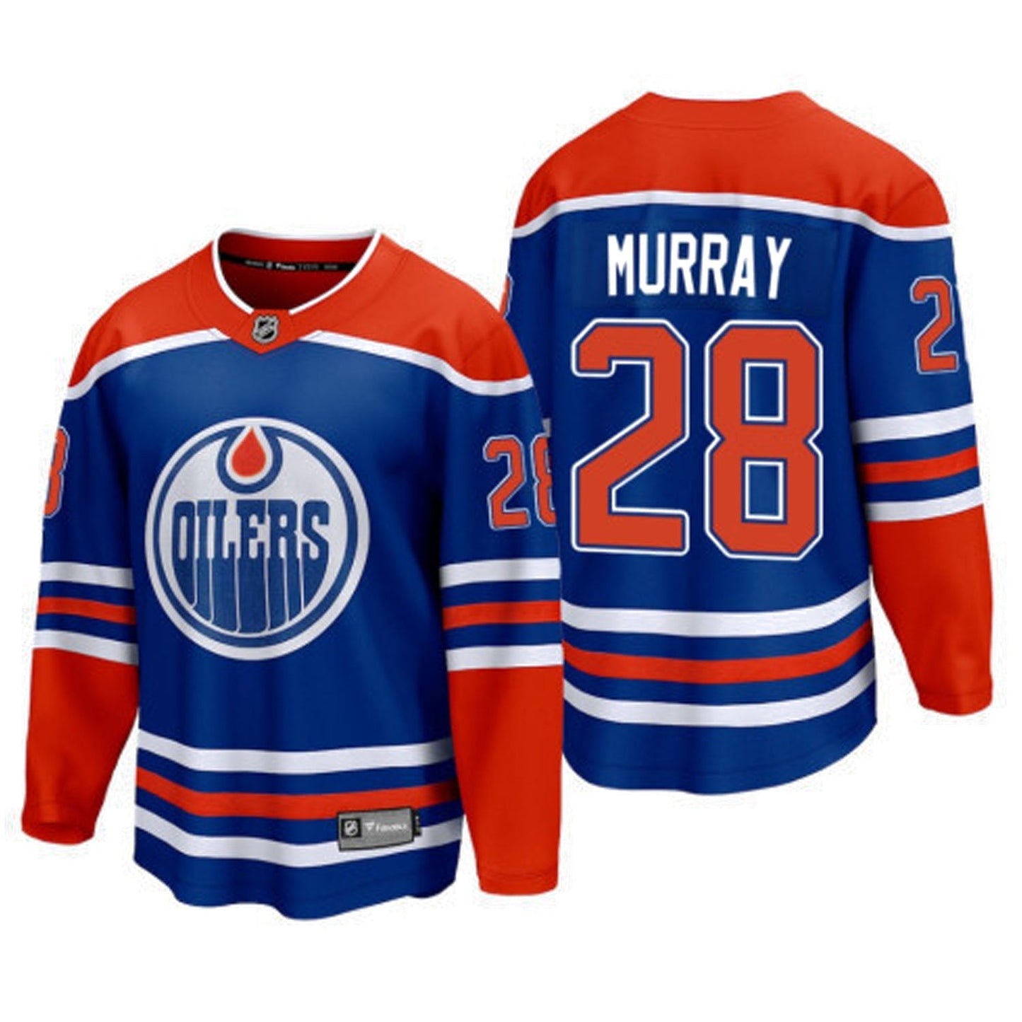 NHL Ryan Murray Edmonton Oilers 28 Jersey