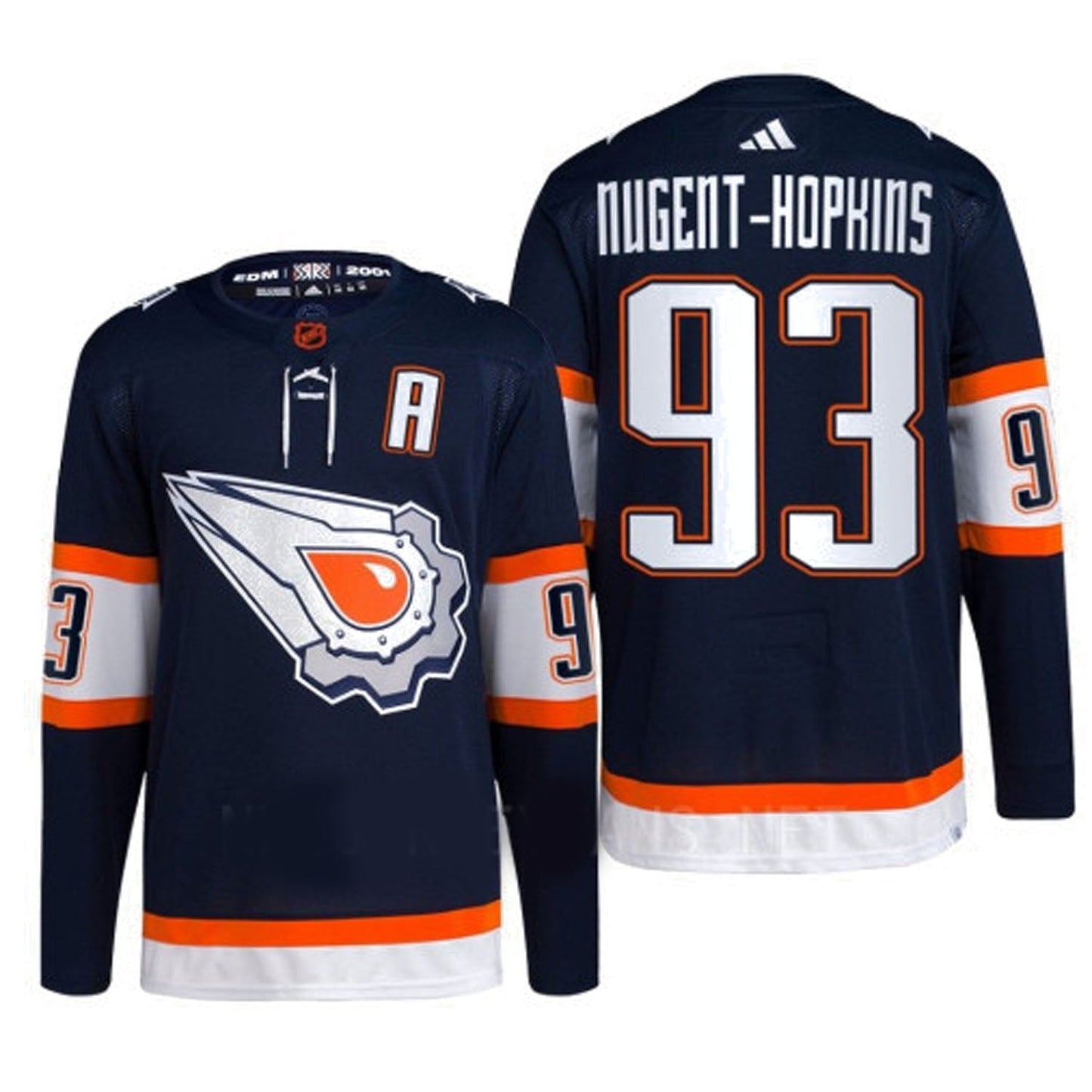 NHL Ryan Nugent-Hopkins Edmonton Oilers 93 Jersey