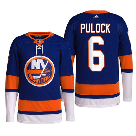 NHL Ryan Pulock New York Islanders 6 Jersey