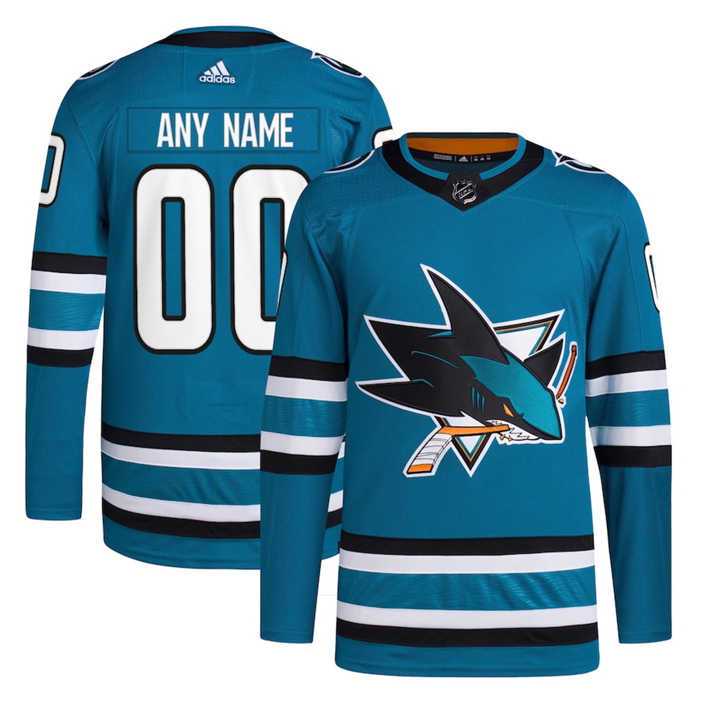 NHL San Jose Sharks Custom Jersey