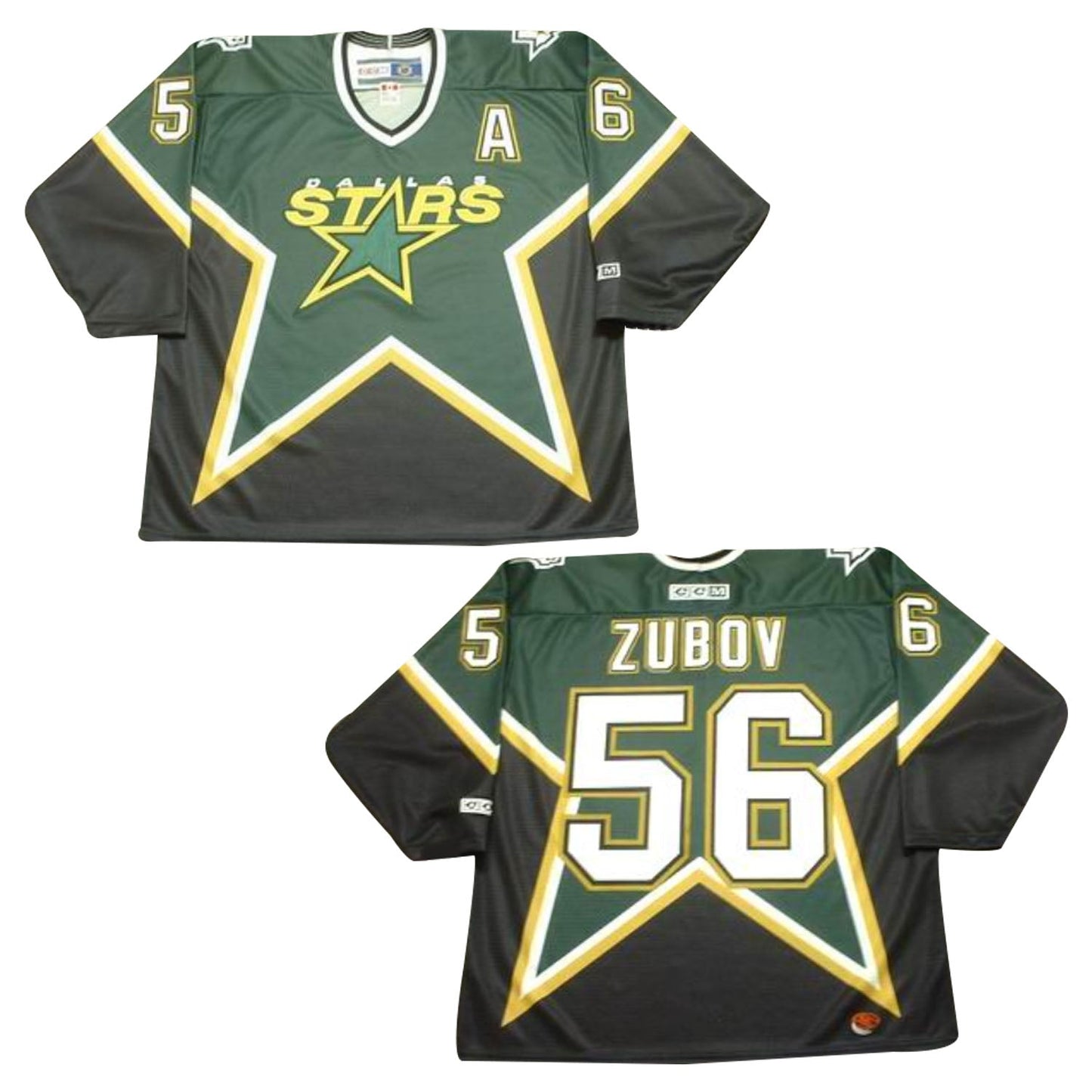 NHL Sergei Zubov Dallas Stars 56 Jersey