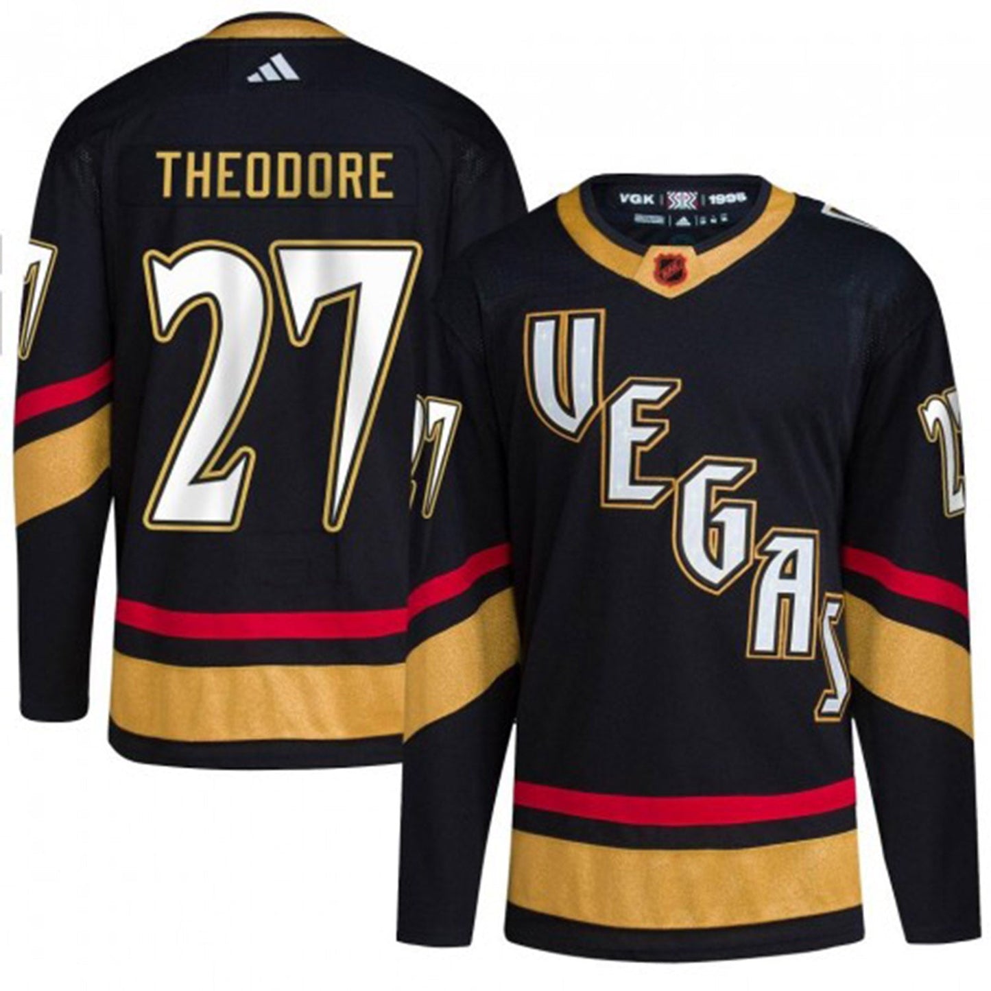 NHL Shea Theodore Vegas Golden Knights 27 Jersey