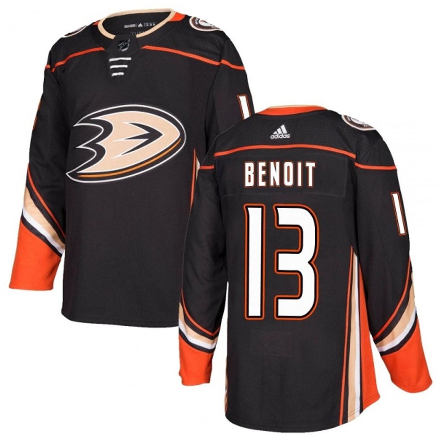 NHL Simon Benoit Anaheim Ducks 13 Jersey