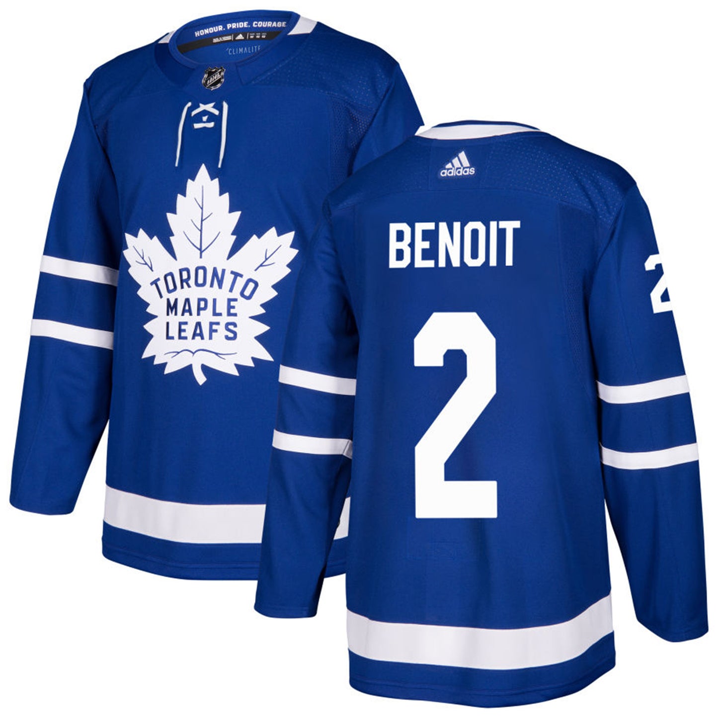 NHL Simon Benoit Toronto Maple Leafs 2 Jersey