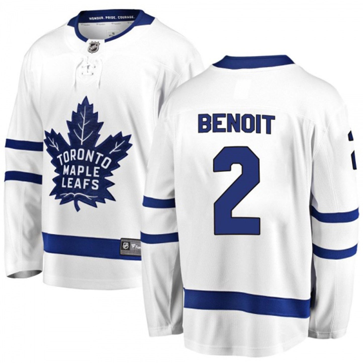 NHL Simon Benoit Toronto Maple Leafs 2 Jersey