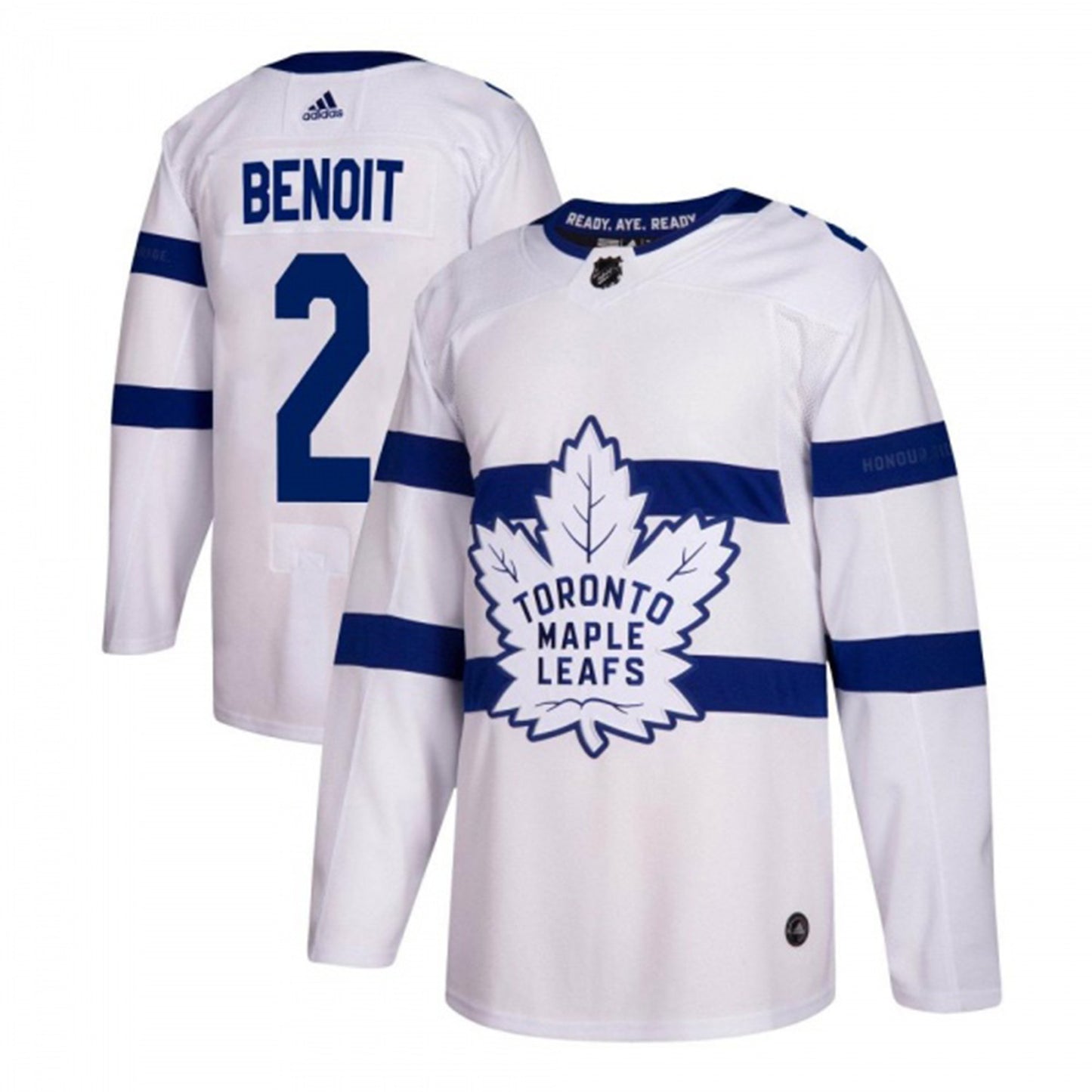 NHL Simon Benoit Toronto Maple Leafs 2 Jersey