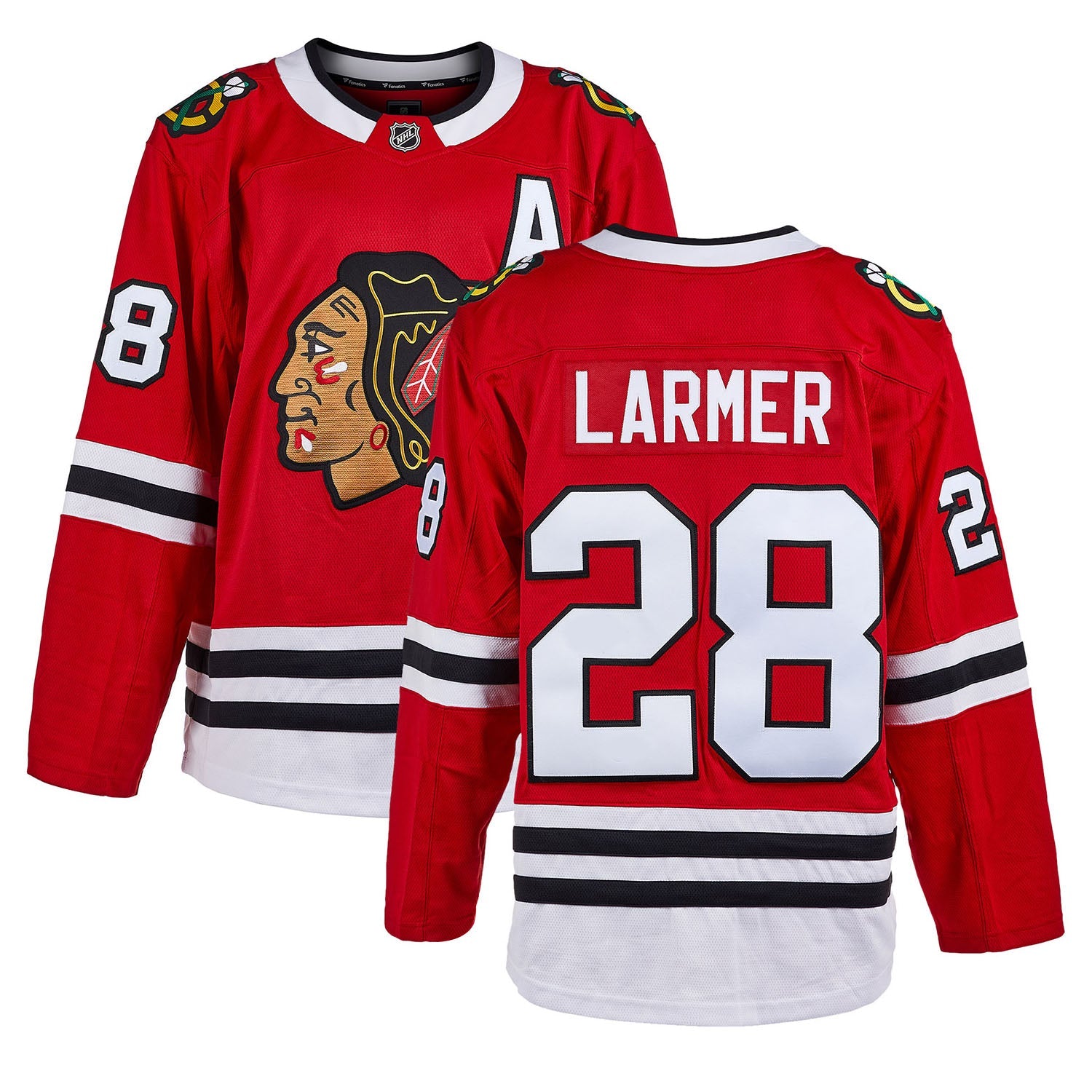 NHL Steve Larmer Chicago Blackhawks 28 Jersey The Jersey King