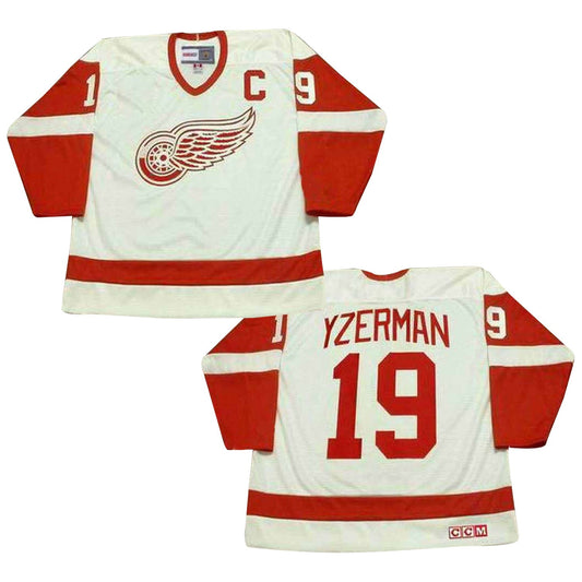 NHL Steve Yzerman Detroit Red Wings 19 Jersey