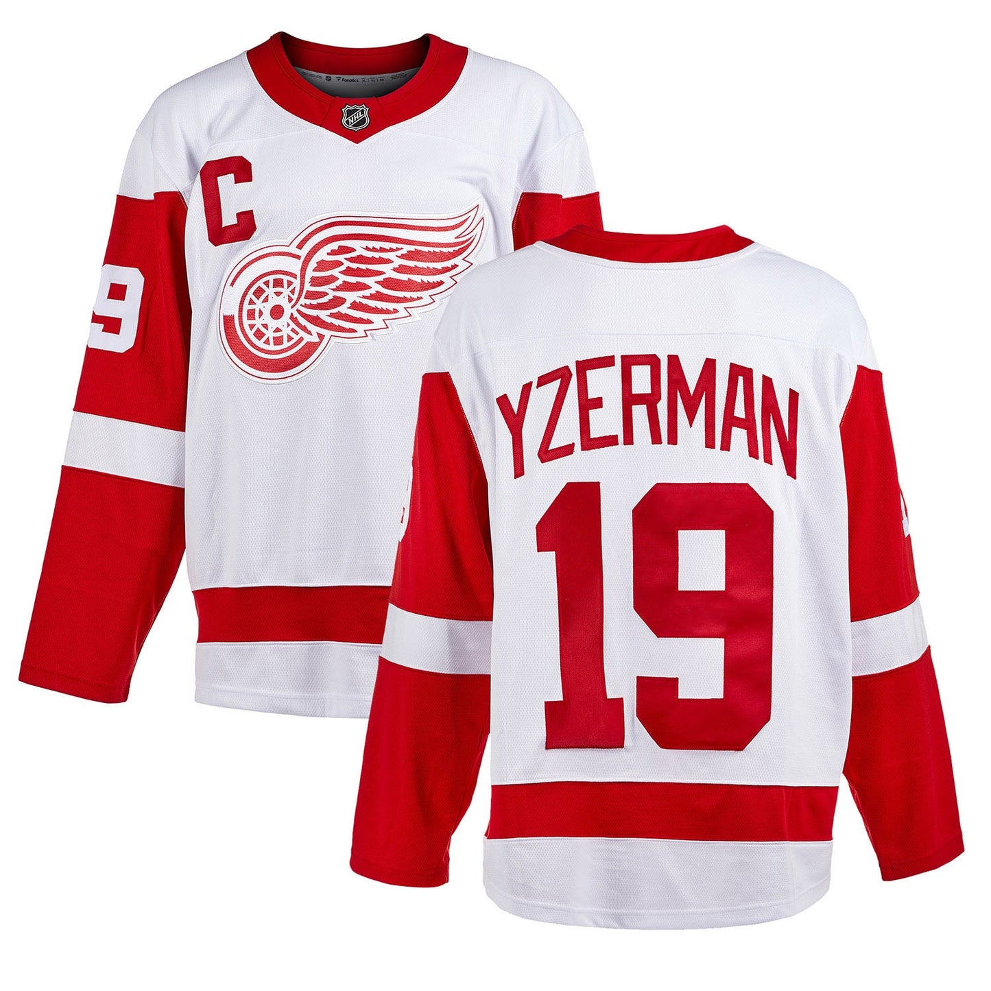 NHL Steve Yzerman Detroit Red Wings 19 Jersey