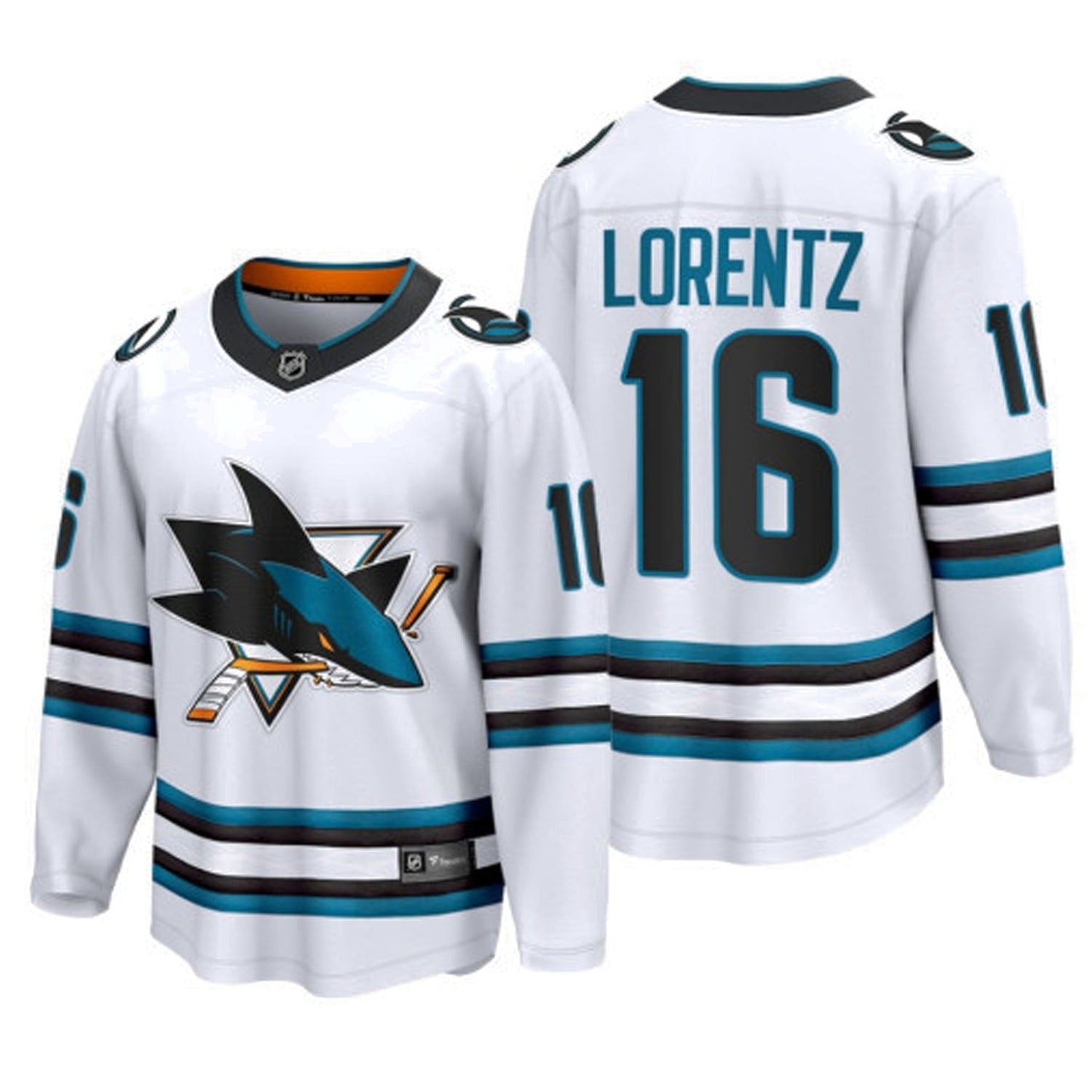 NHL Steven Lorentz #16 San Jose Sharks 16 Jersey