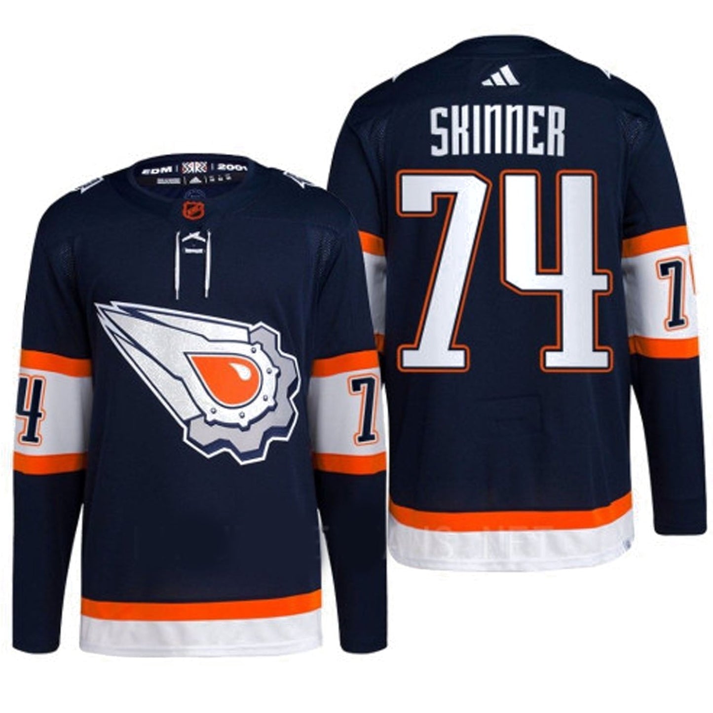 NHL Stuart Skinner Edmonton Oilers 74 Jersey