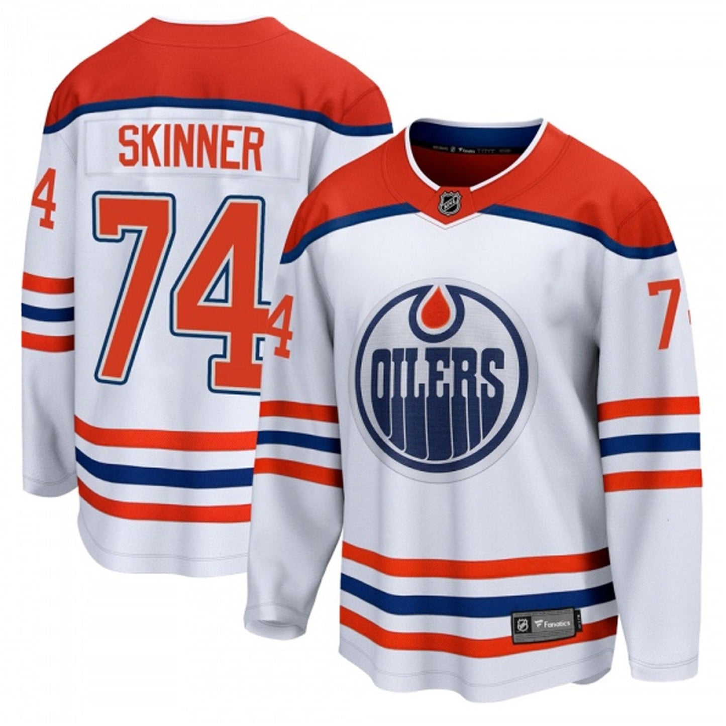 NHL Stuart Skinner Edmonton Oilers 74 Jersey