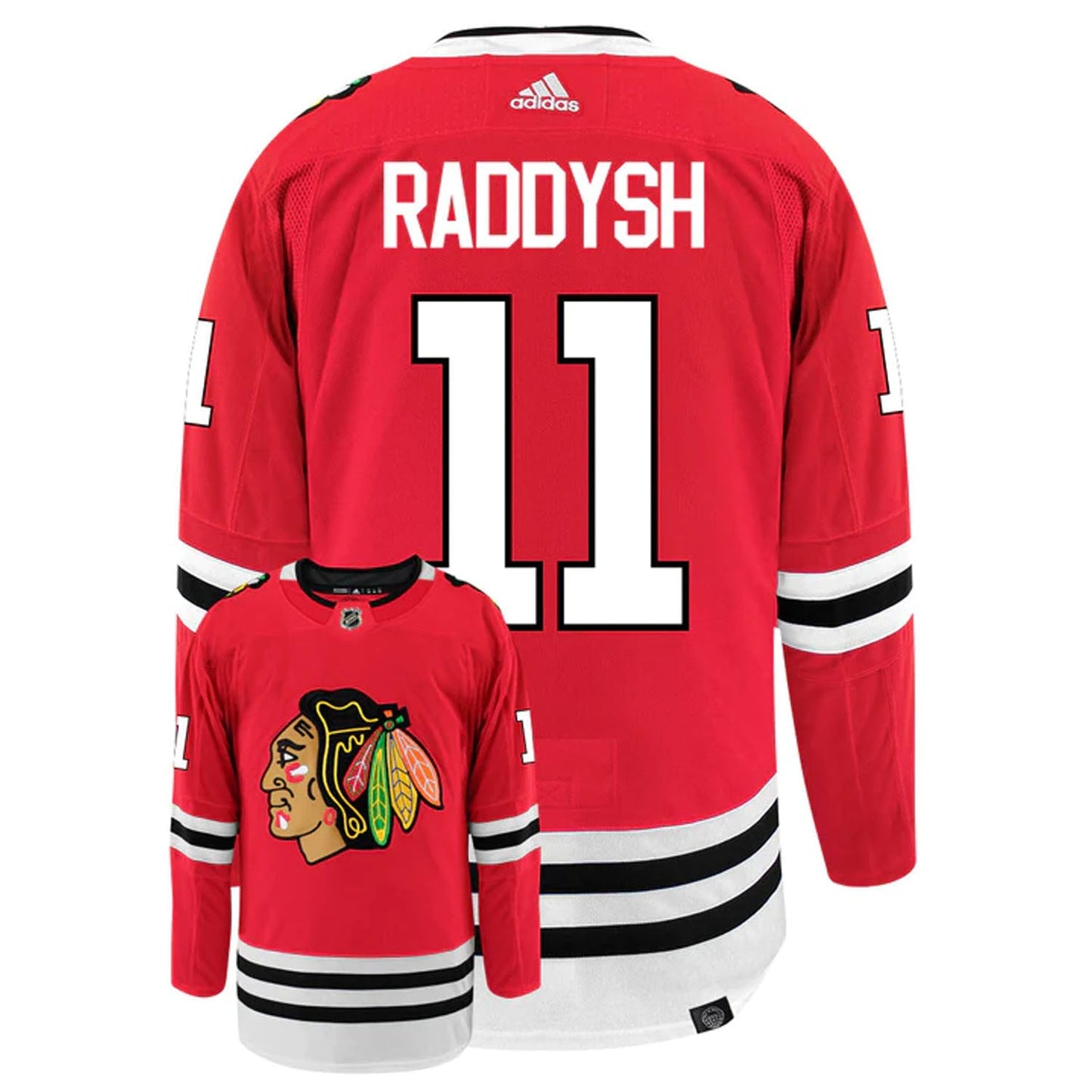 NHL Taylor Raddysh Chicago Blackhawks 11 Jersey