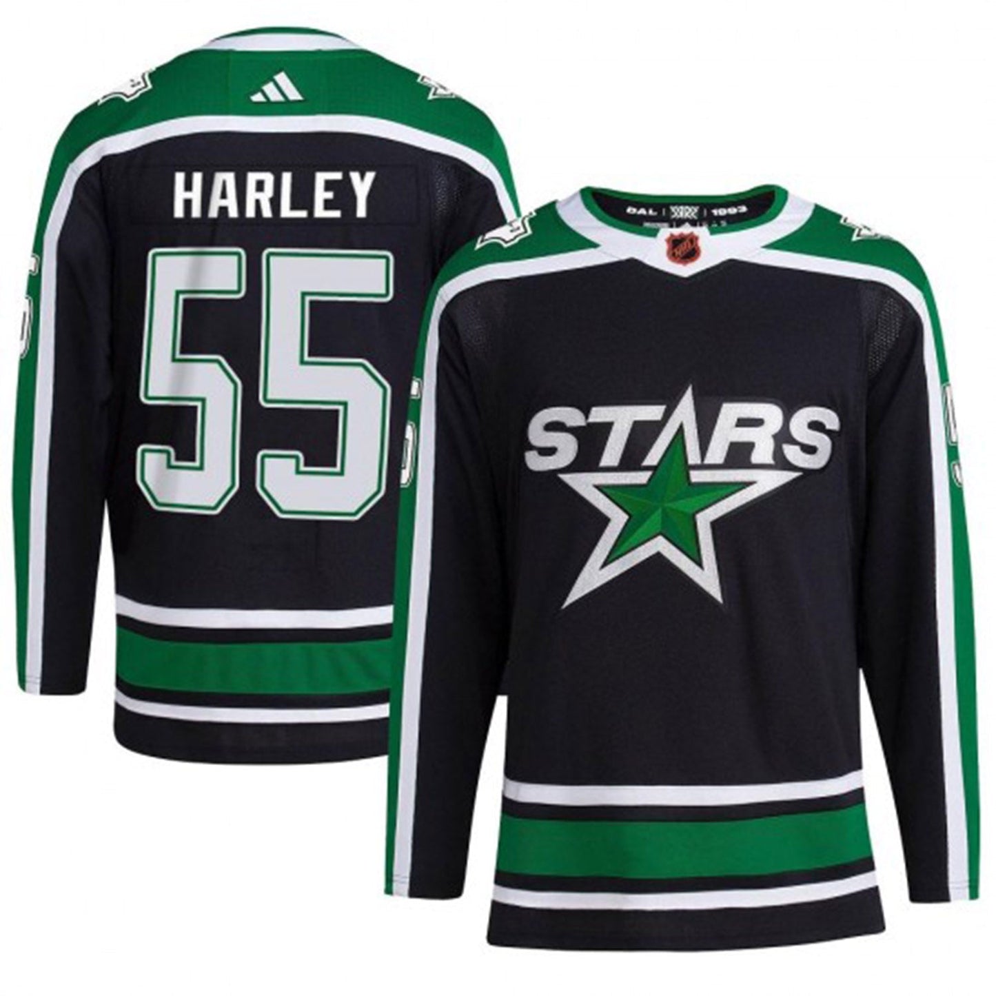 NHL Thomas Harley Dallas Stars 55 Jersey