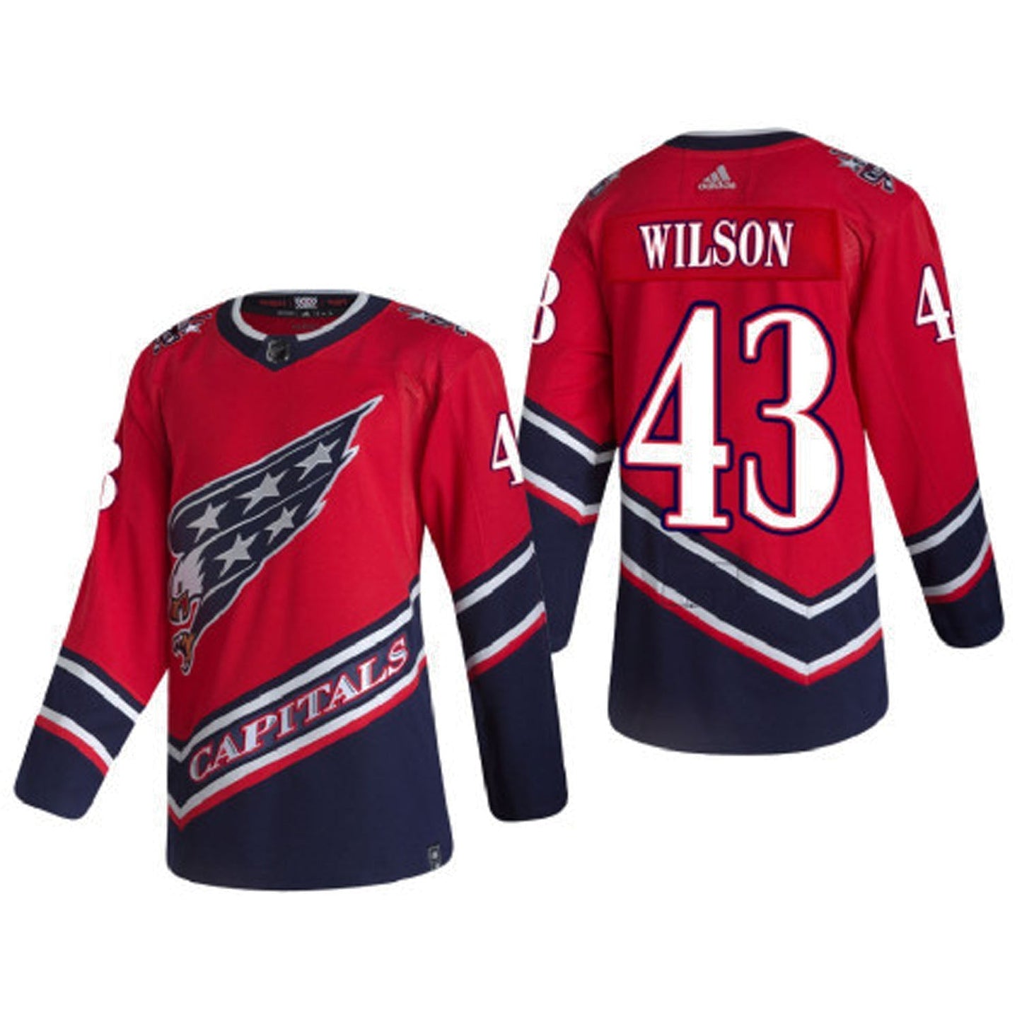 NHL Tom Wilson Washington Capitals 43 Jersey