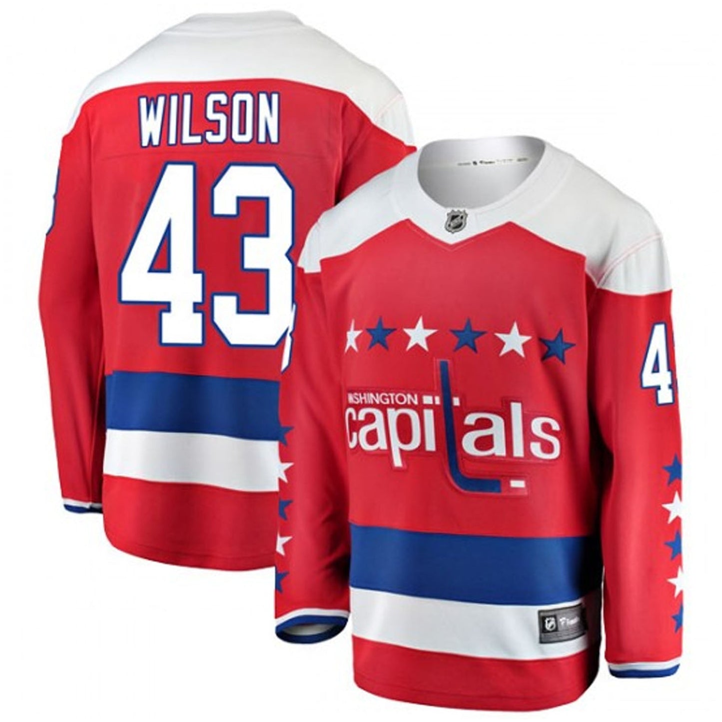 NHL Tom Wilson Washington Capitals 43 Jersey