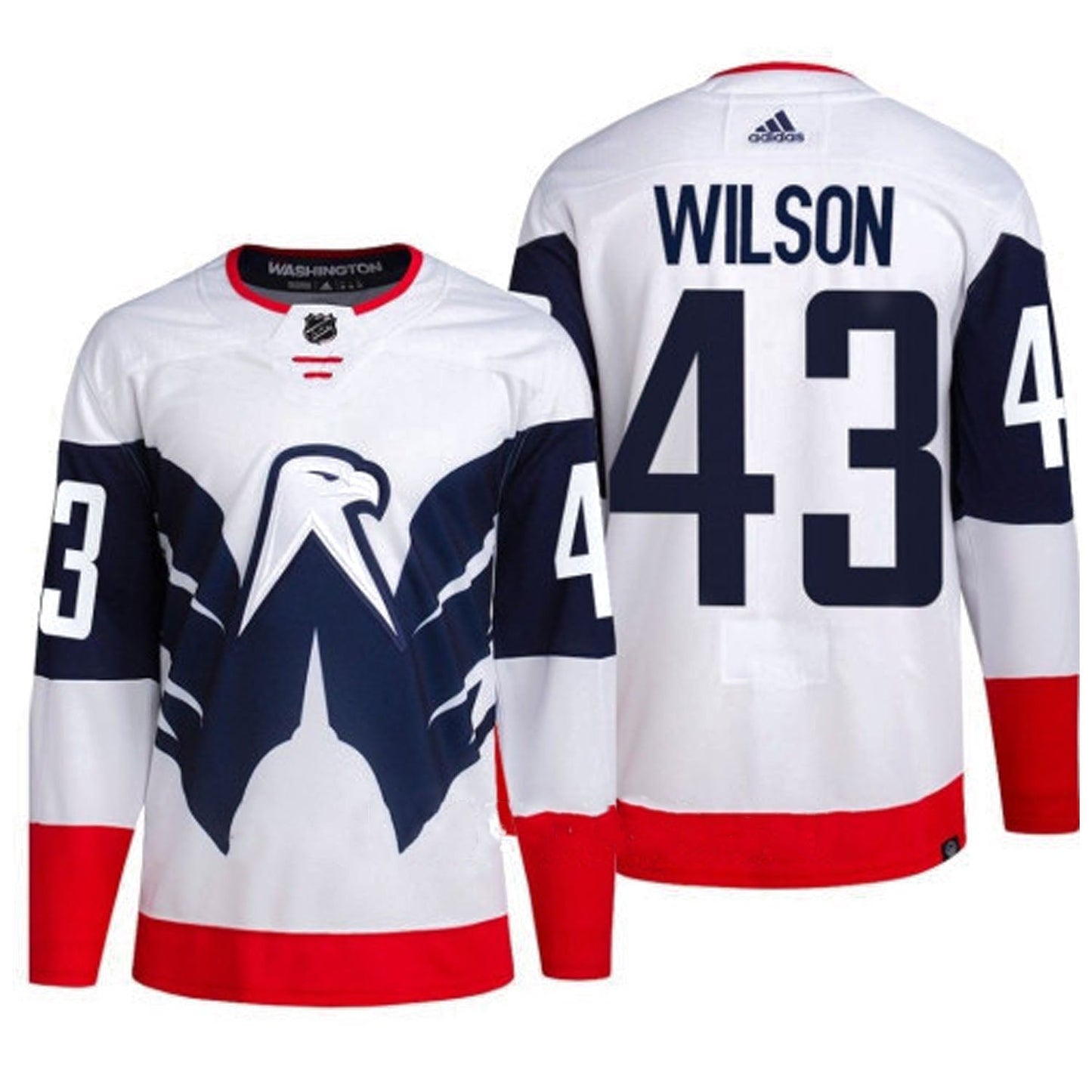 NHL Tom Wilson Washington Capitals 43 Jersey