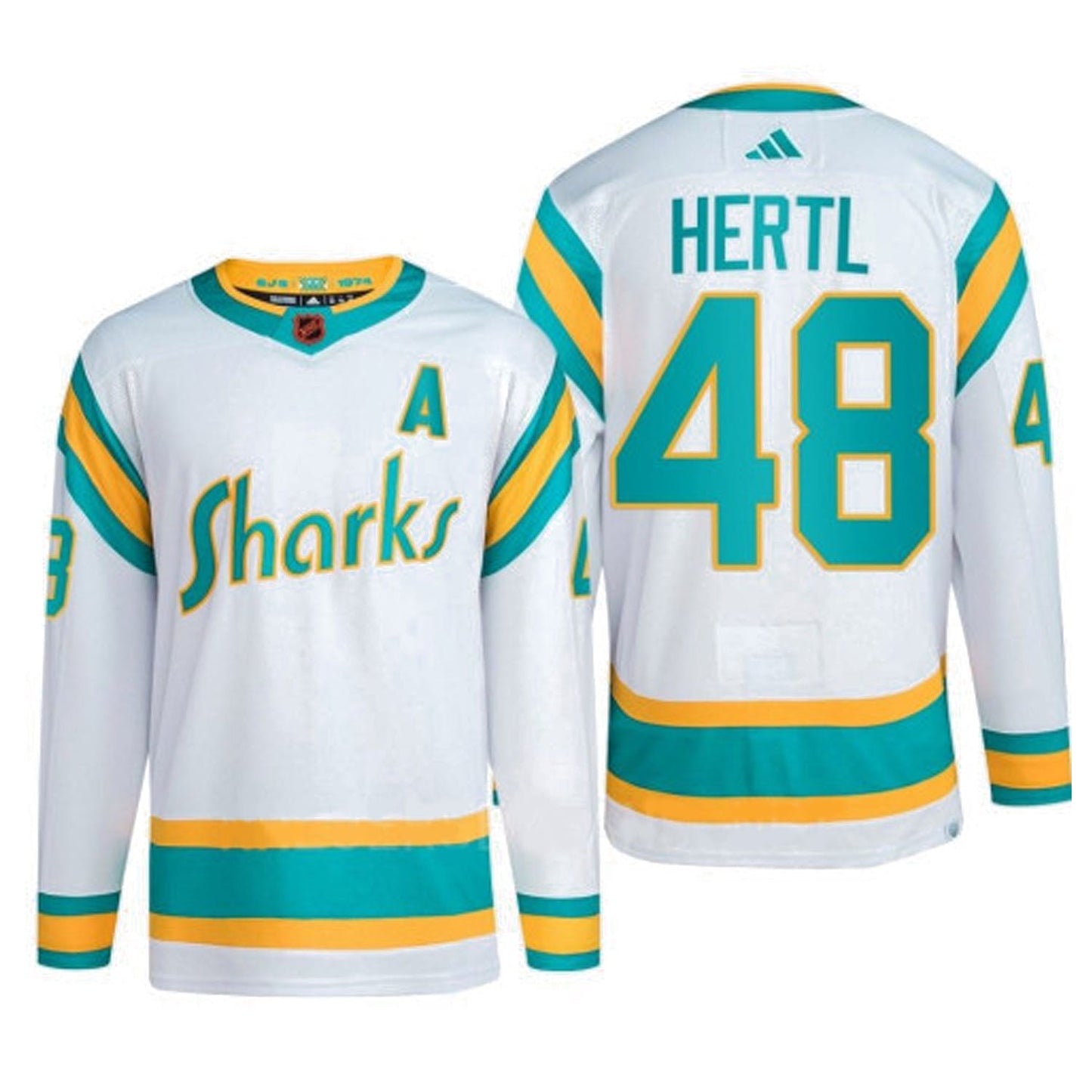 NHL Tomas Hertl San Jose Sharks 48 Jersey