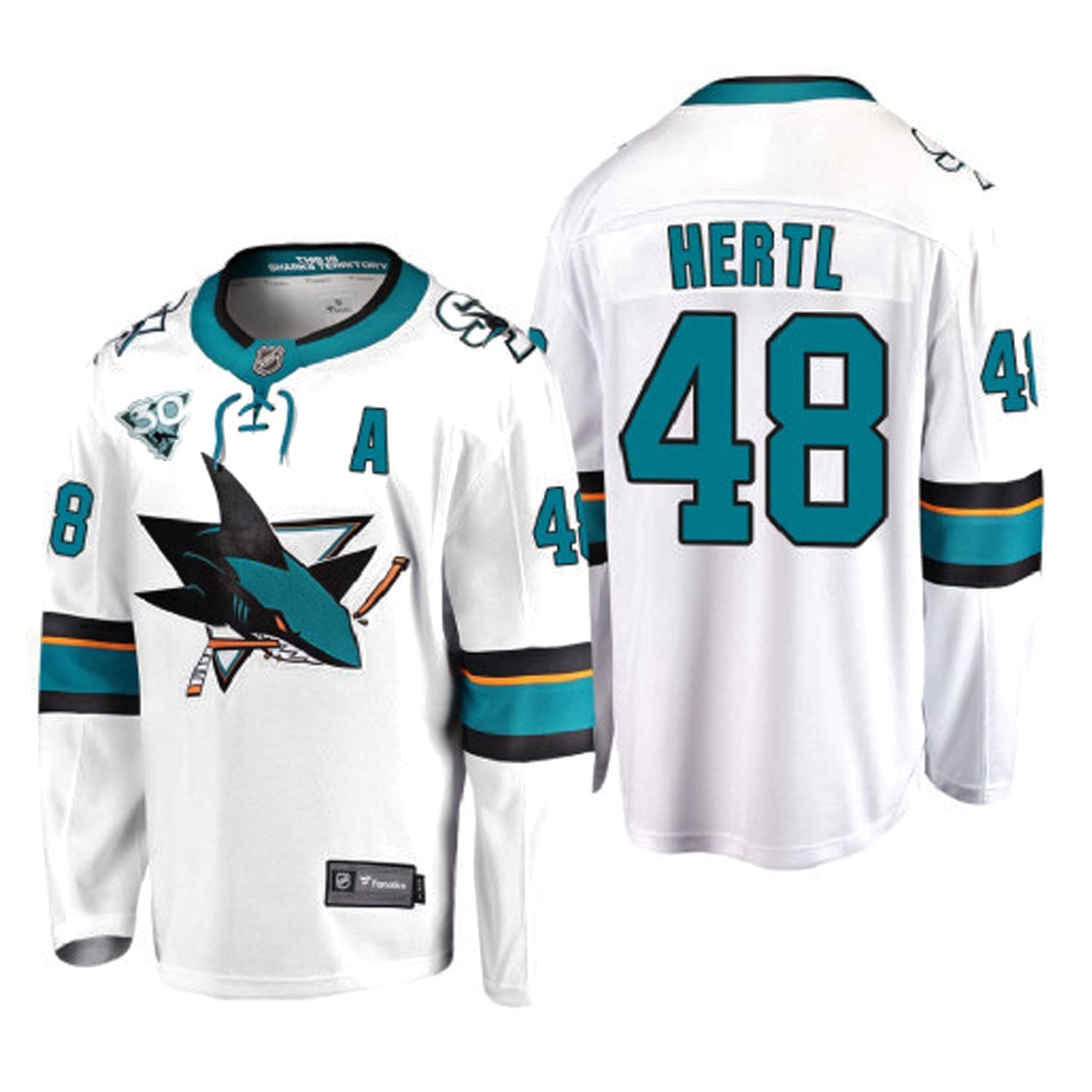 NHL Tomas Hertl San Jose Sharks 48 Jersey