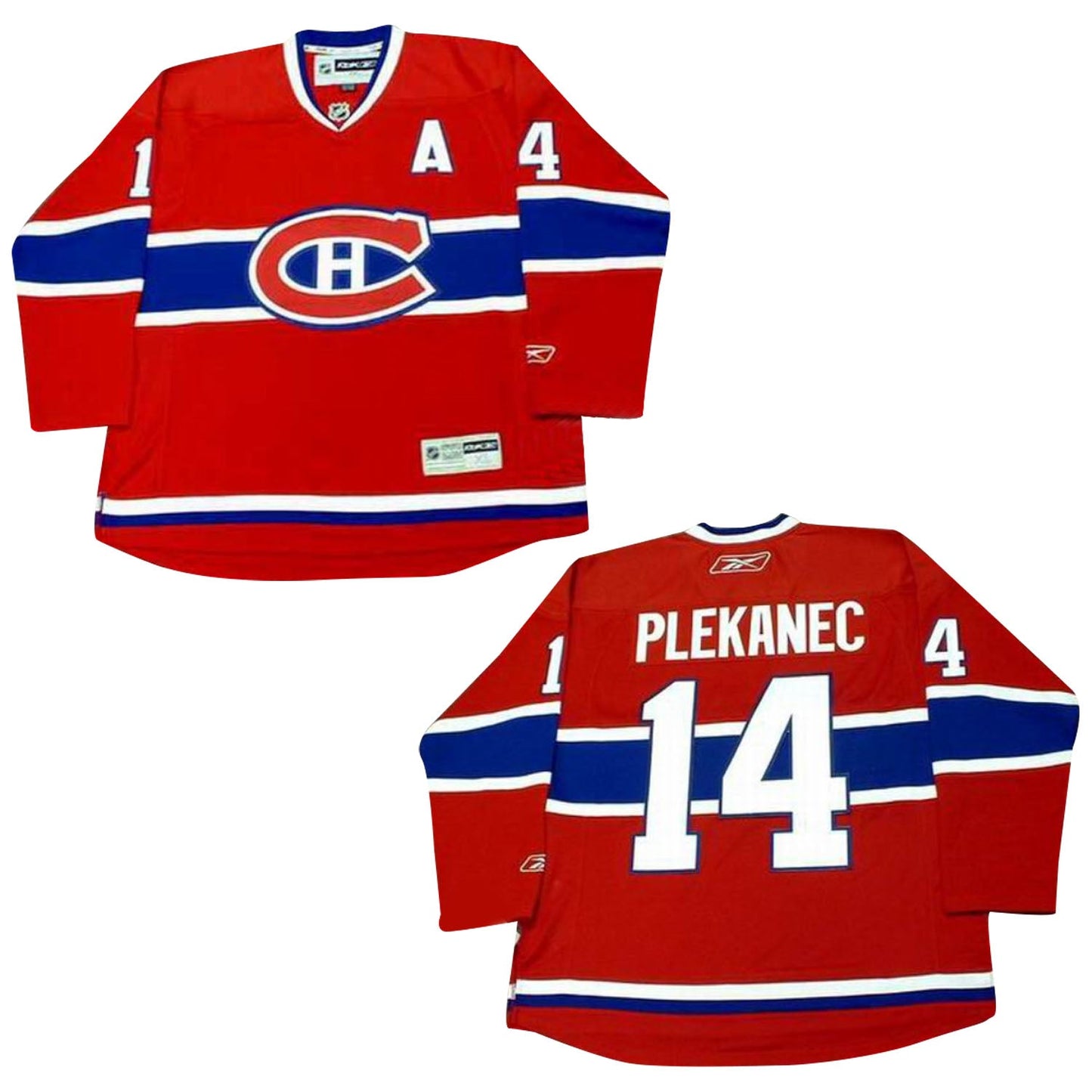 NHL Tomas Plekanec Montreal Canadians 14 Jersey