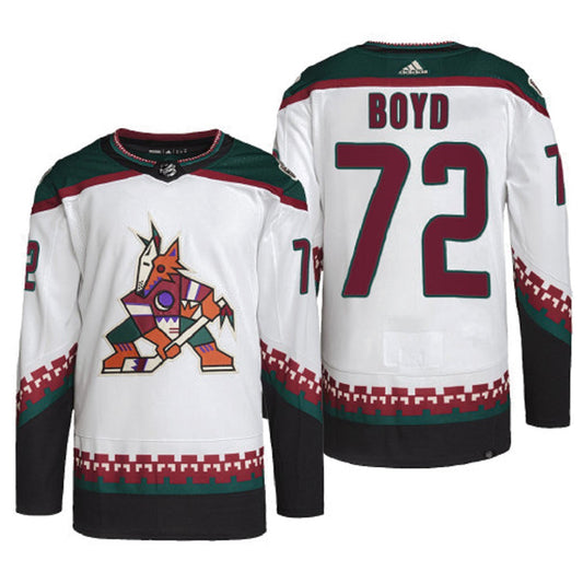 NHL Travis Boyd Arizona Coyotes 72 Jersey