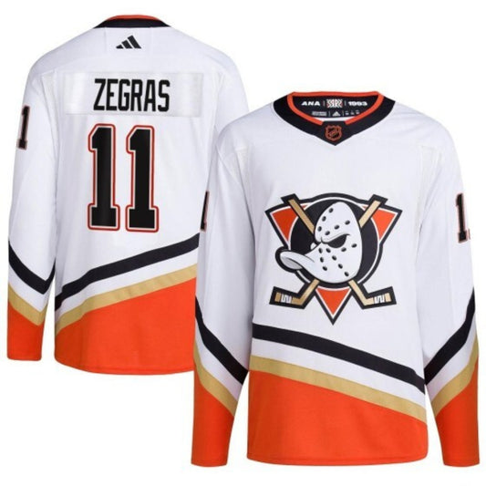 NHL Trevor Zegras Anaheim Ducks 11 Jersey