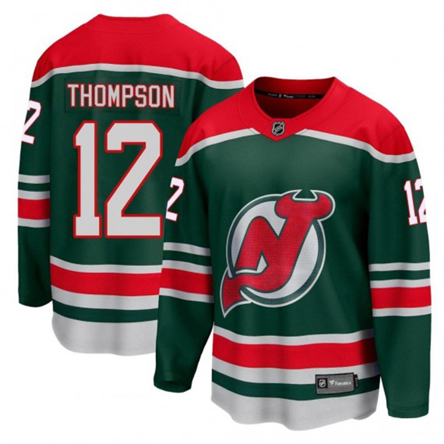 NHL Tyce Thompson New Jersey Devils 12 Jersey