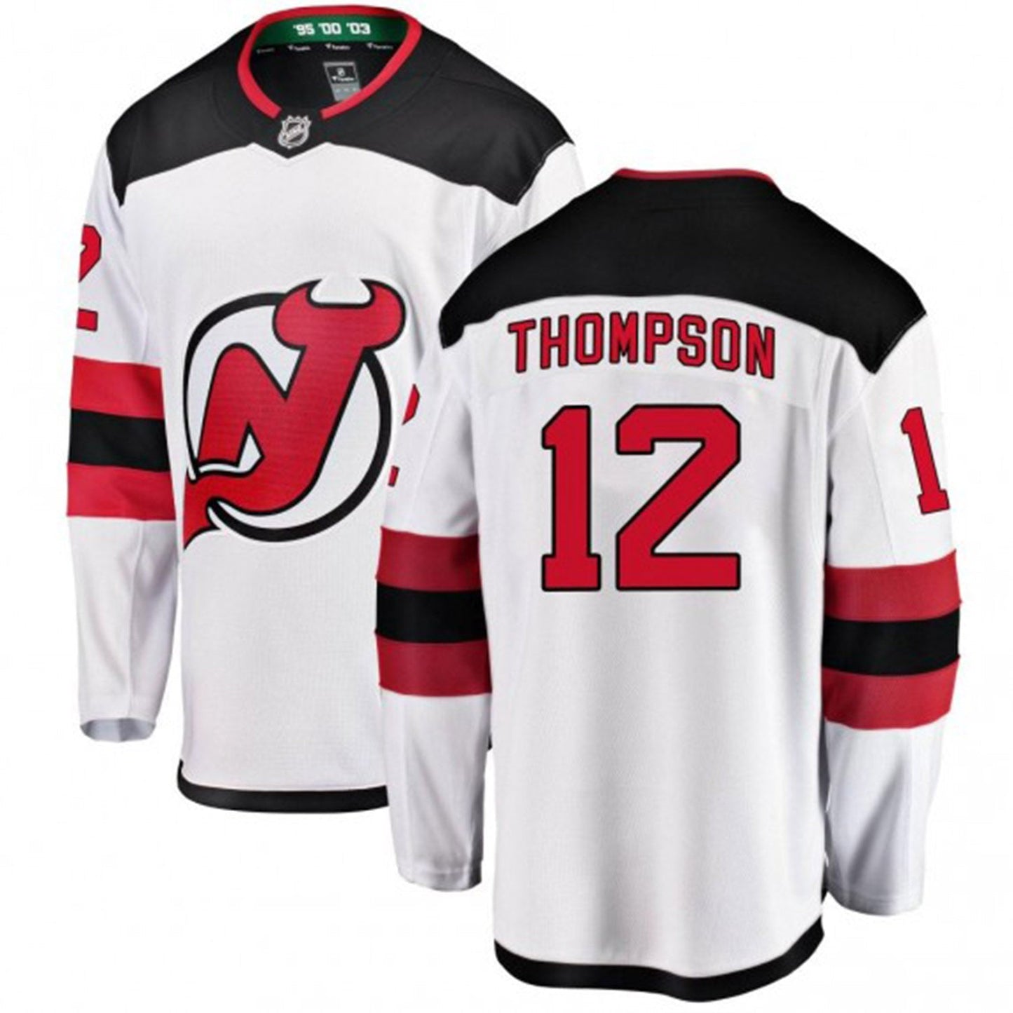 NHL Tyce Thompson New Jersey Devils 12 Jersey