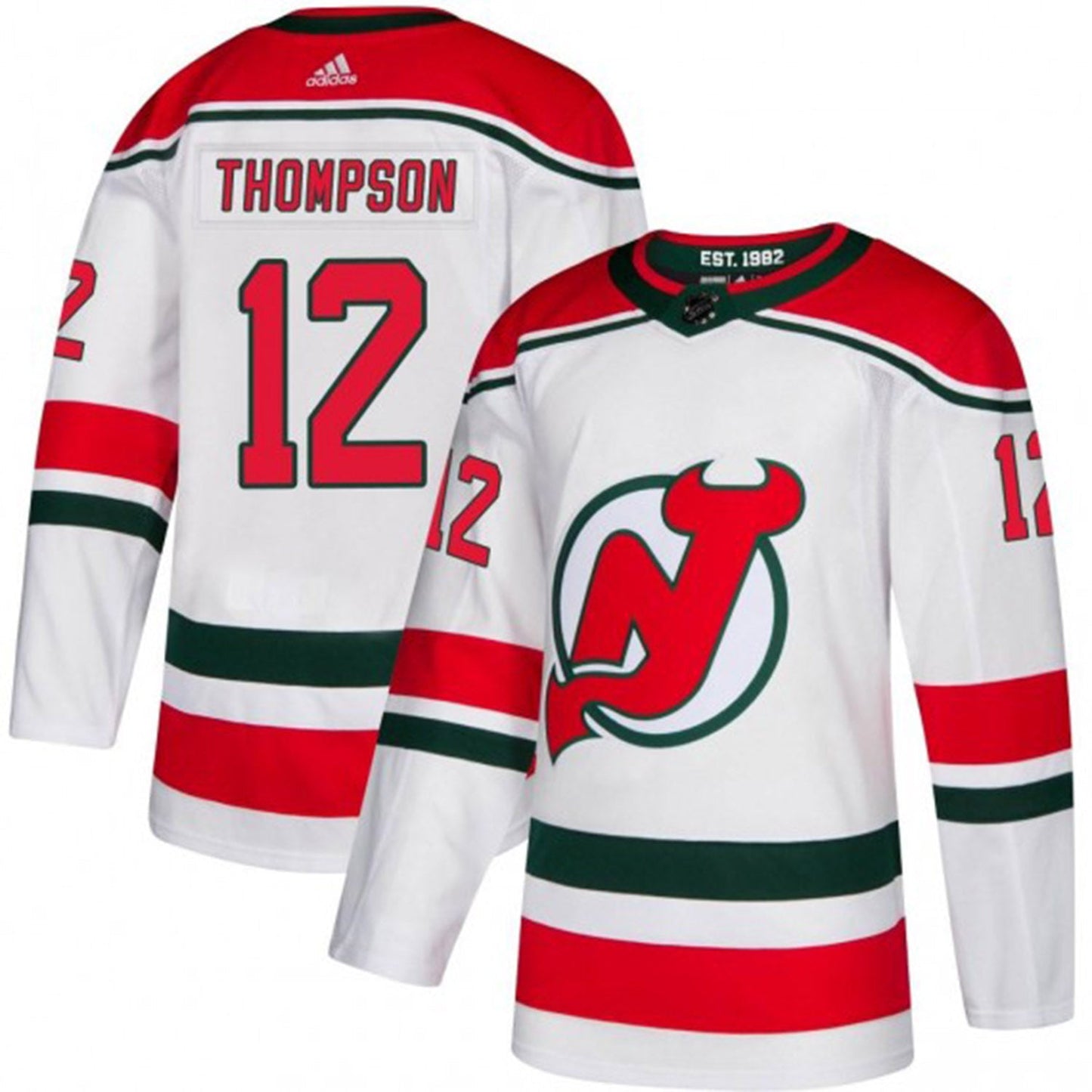 NHL Tyce Thompson New Jersey Devils 12 Jersey