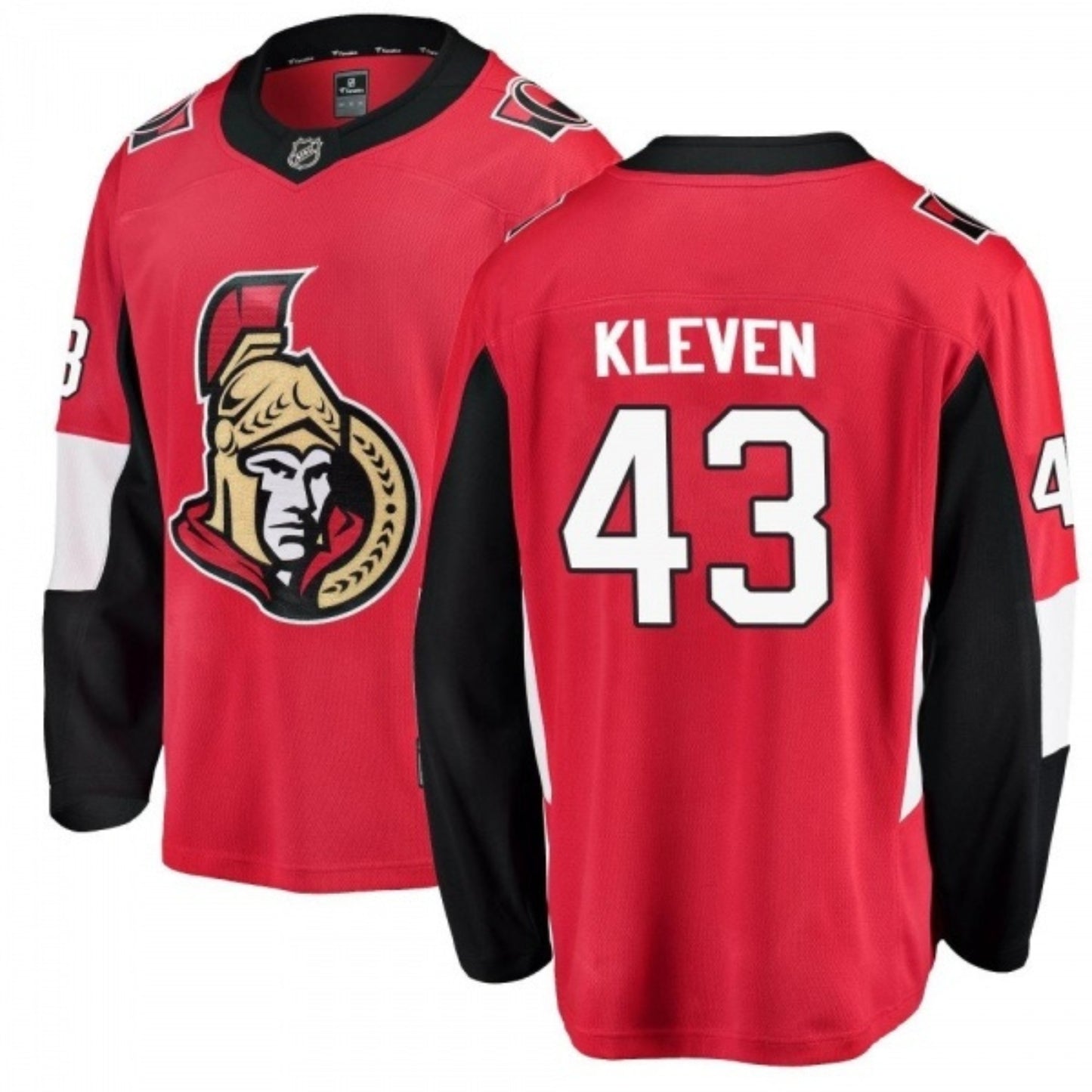 NHL Tyler Kleven Ottawa Senators 43 Jersey