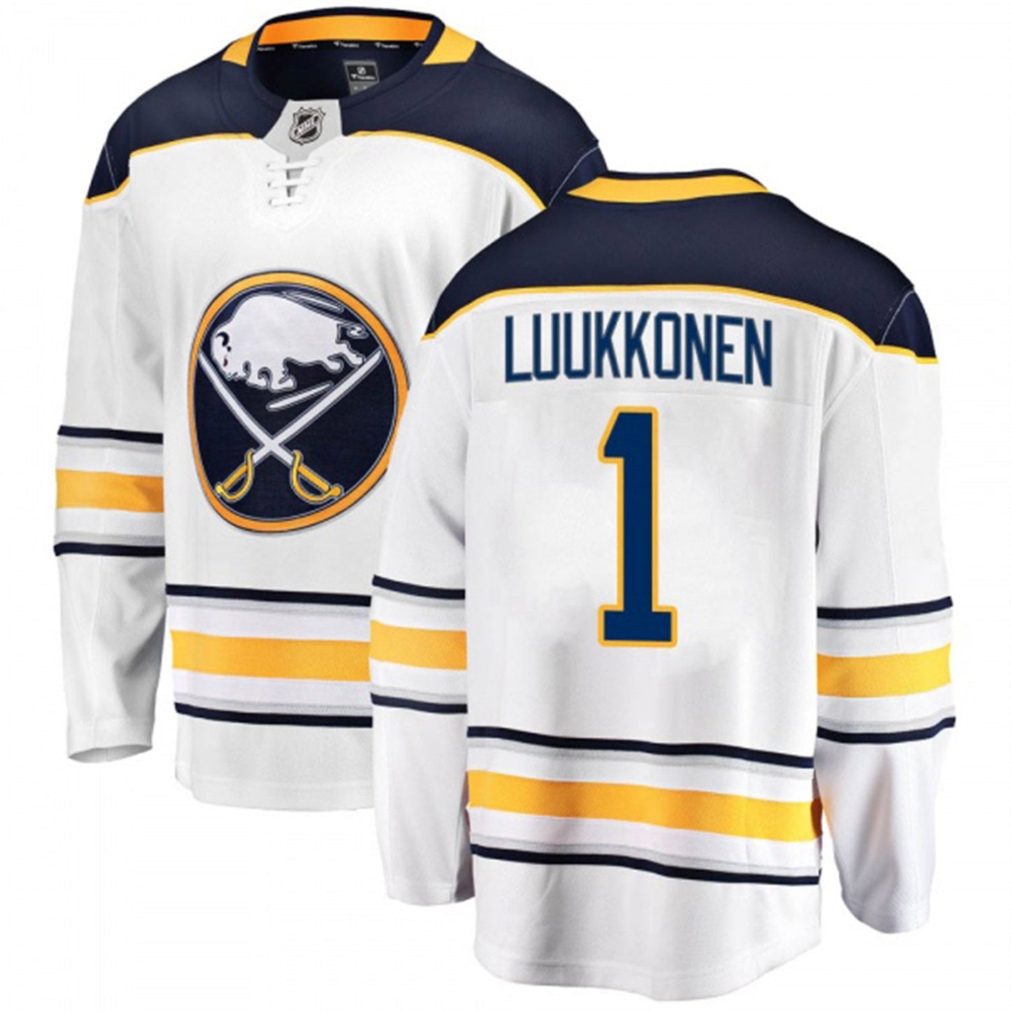 NHL Ukko-Pekka Luukkonen Buffalo Sabres 1 Jersey