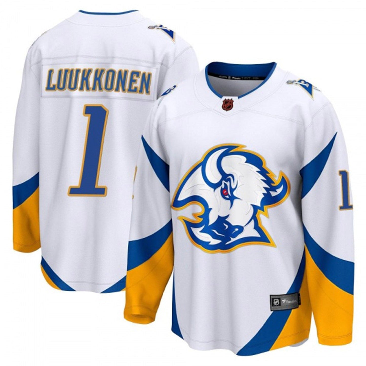 NHL Ukko-Pekka Luukkonen Buffalo Sabres 1 Jersey