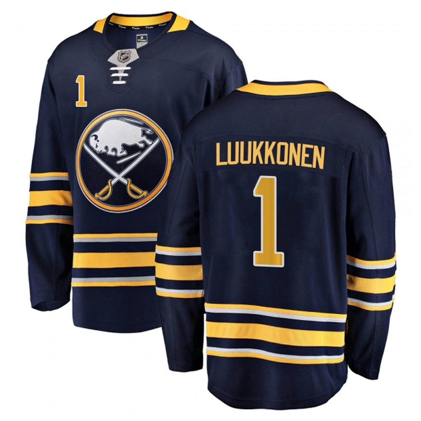 NHL Ukko-Pekka Luukkonen Buffalo Sabres 1 Jersey