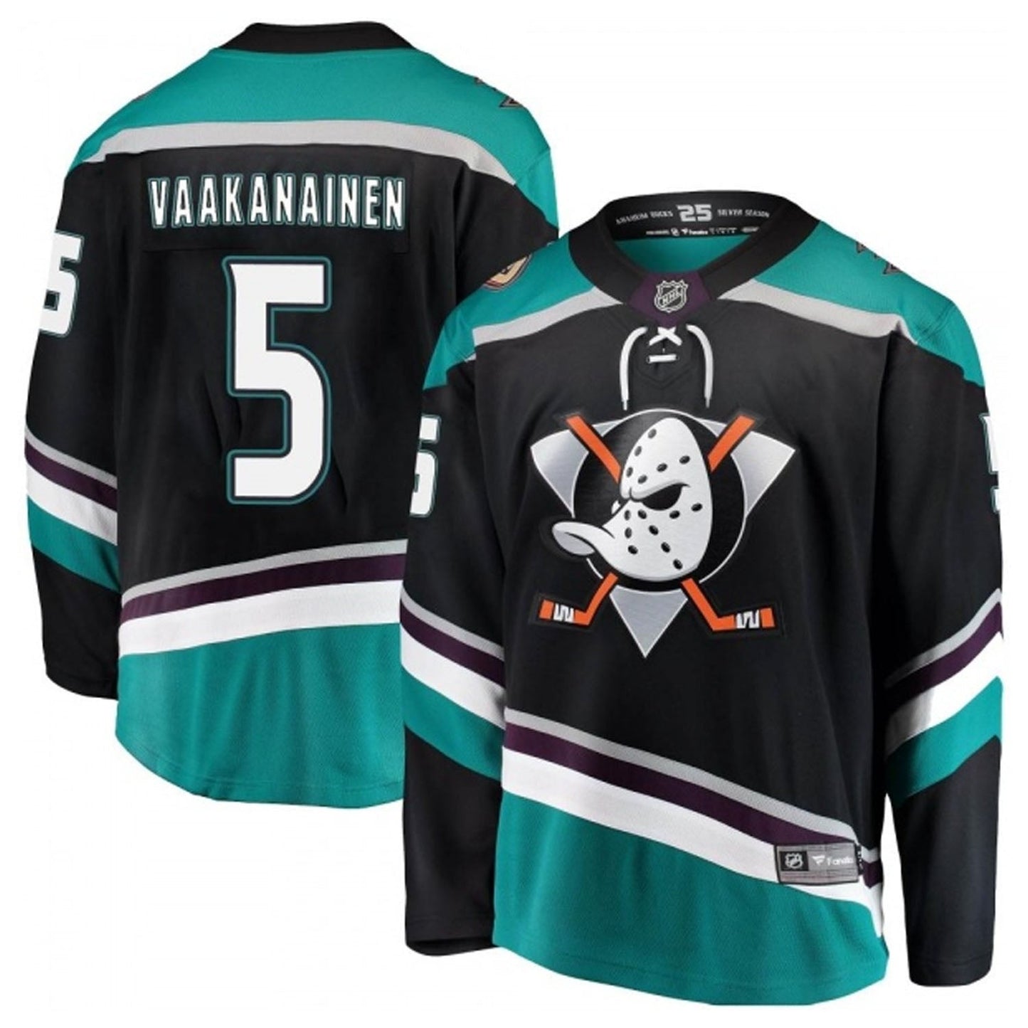 NHL Urho Vaakanainen Anaheim Ducks 5 Jersey